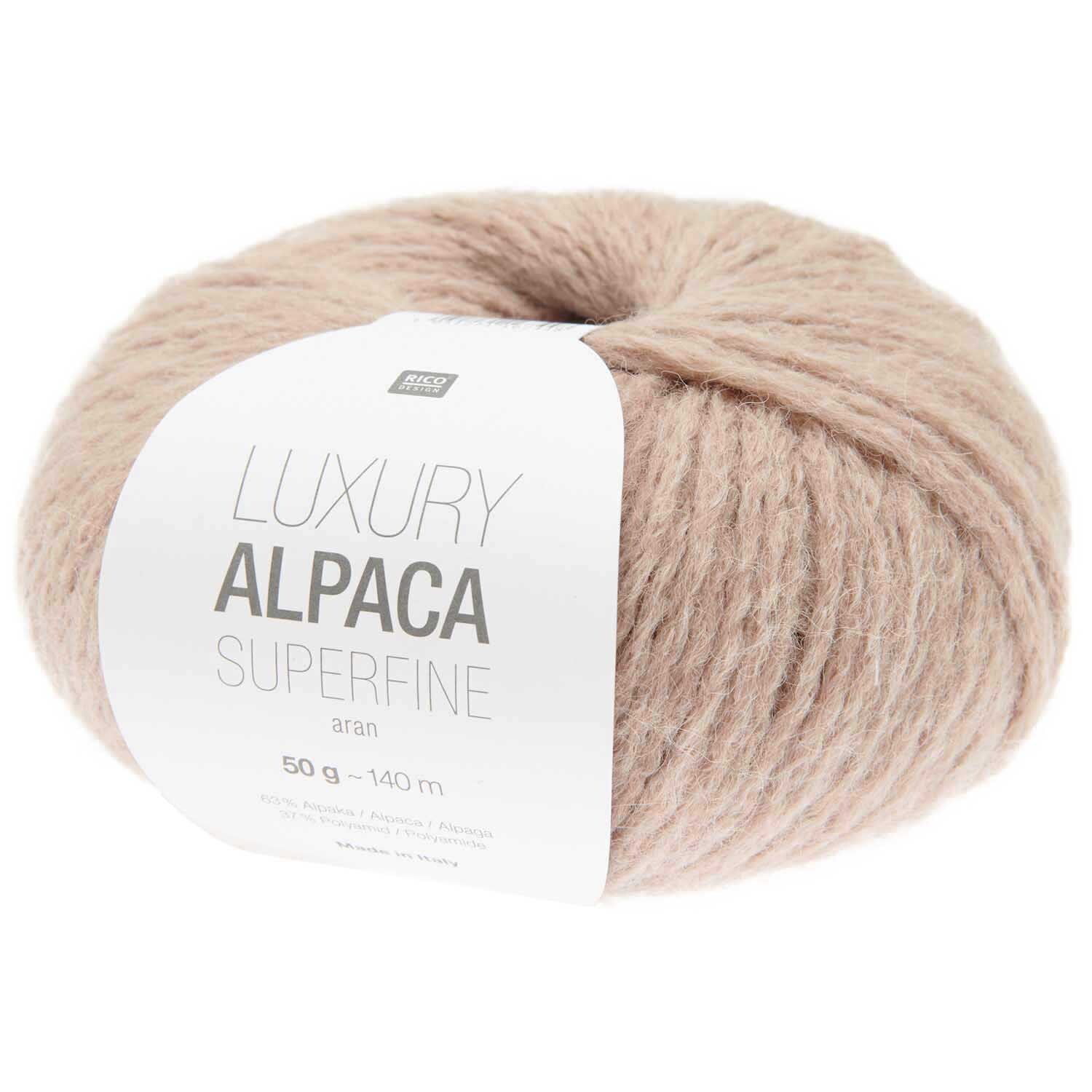 Rico Luxury Alpaca Superfine aran Rico Luxury Alpaca Superfine aran