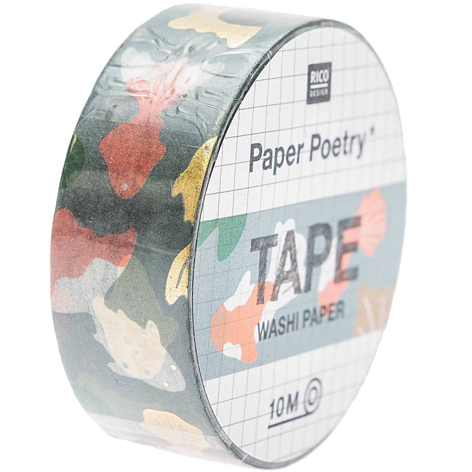 Paper Poetry Tape Jardin Japonais Kois 1,5cm 10m von Rico Design