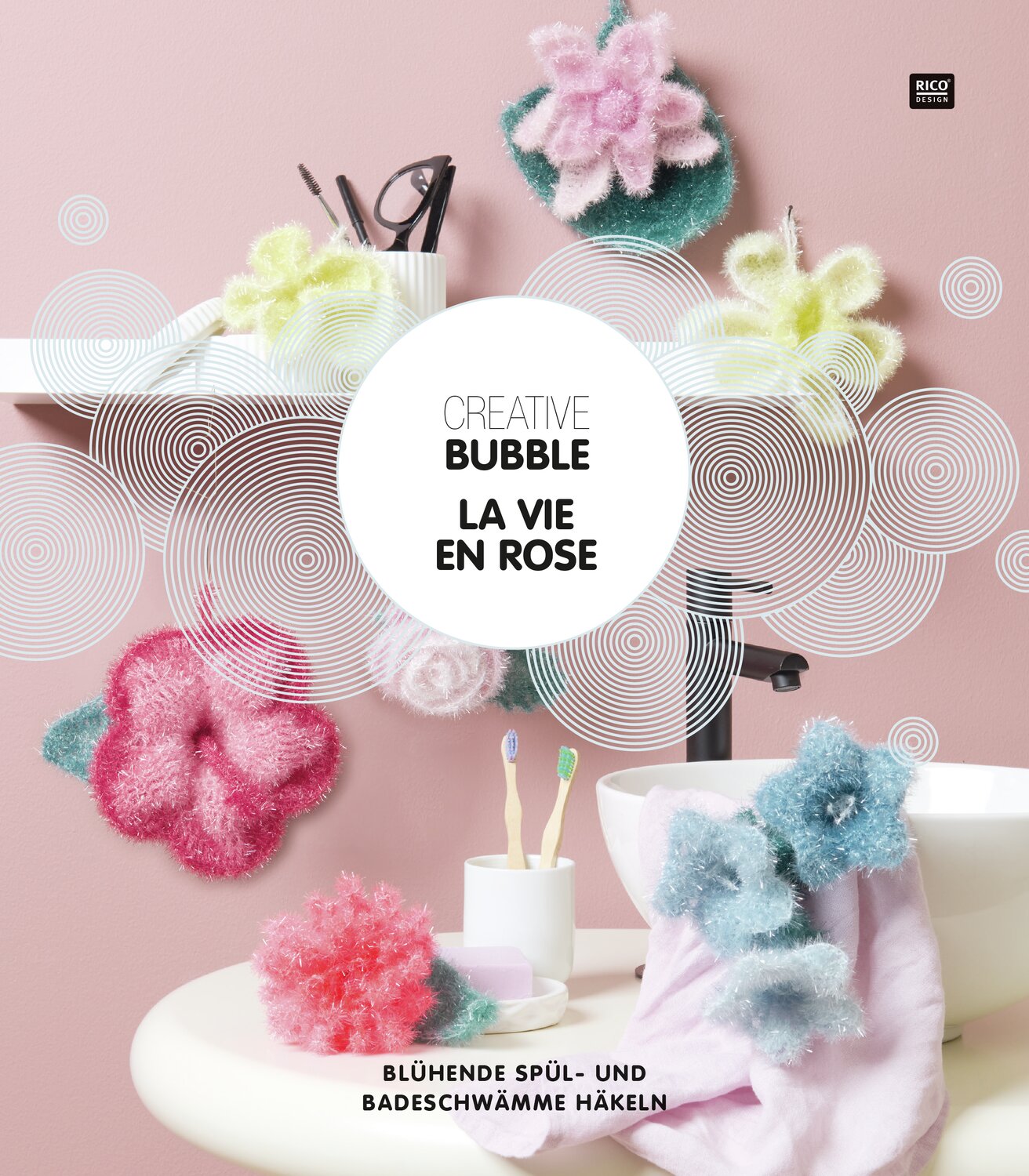 Creative Bubble - La Vie En Rose Sprachauswahl deutsch von Rico Design