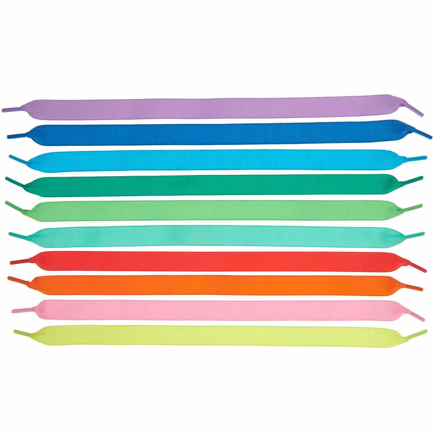 Itoshii - Ponii Beads Ripsband Armbänder in leuchtenden Regenbogenfarben, 10 Stück von Rico Design.