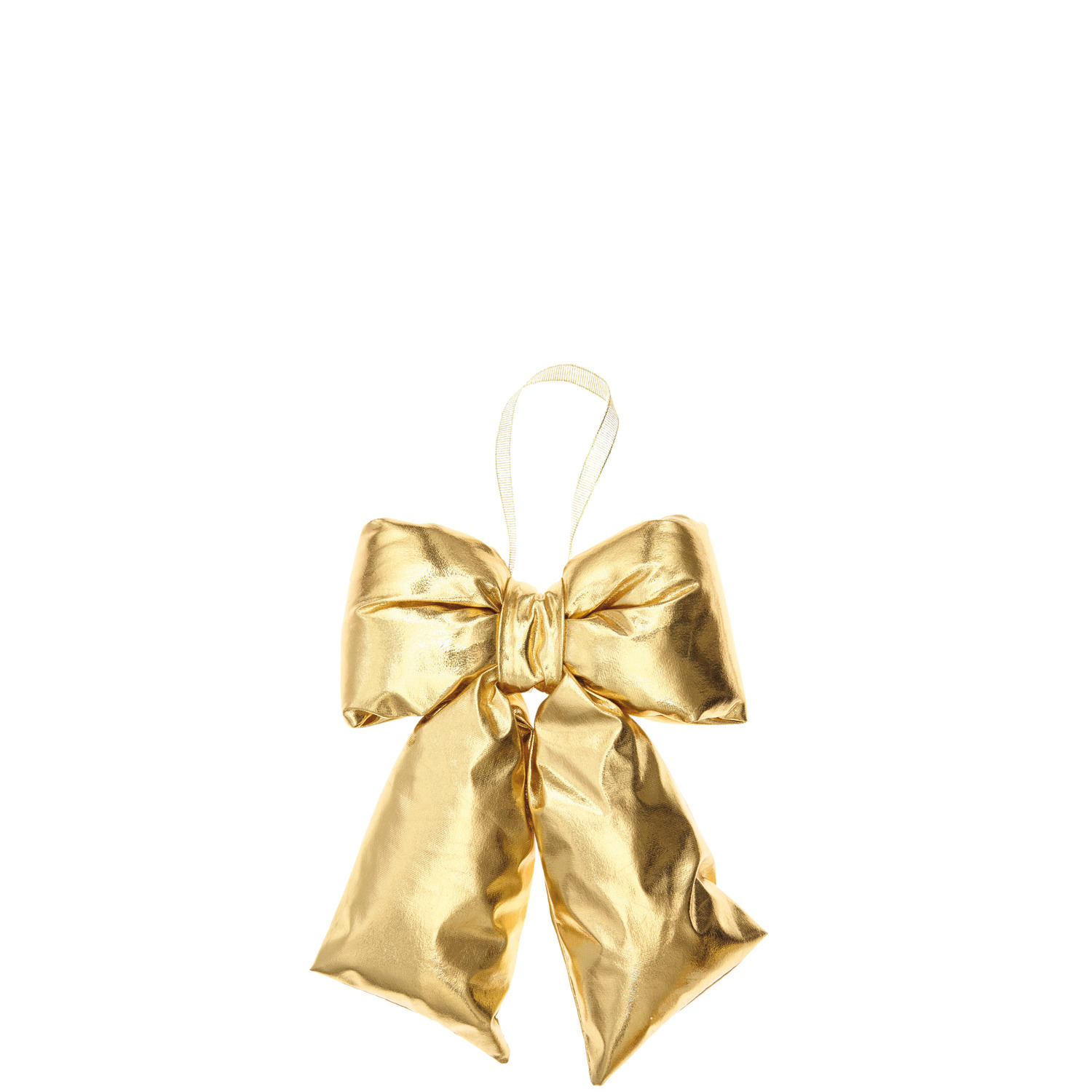 Weihnachtsschleife Gold Größe 24x19x5cm von Rico Design Weihnachtsschleife Gold von Rico Design, glänzend und elegant, perfekt für festliche Dekorationen.