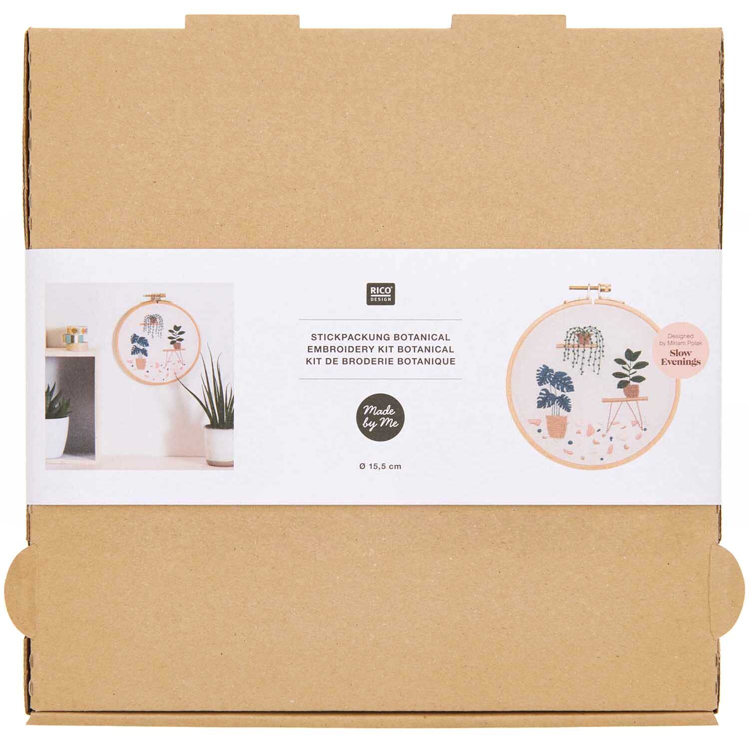 Paquet à broder Slow Evenings Botanical from Rico Design