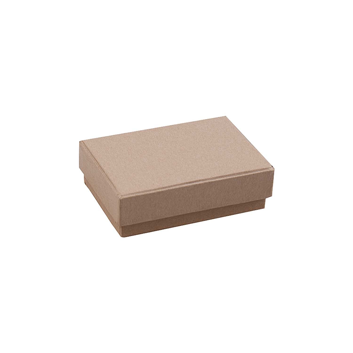 Rechteckbox natur Größe 10x7x3 cm von Rico Design Rechteckbox natur von Rico Design, aus Pappe, ideal für Aufbewahrung und Dekoration.