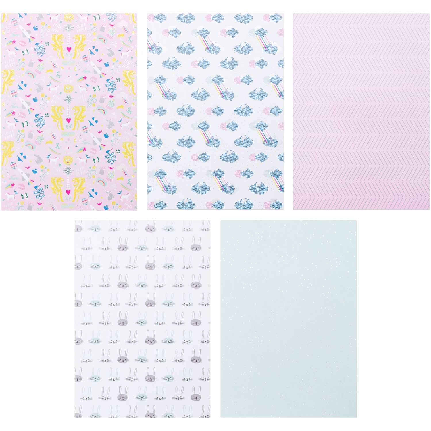 Paper Poetry Motivpapier Block Wonderland 30 Blatt von Rico Design