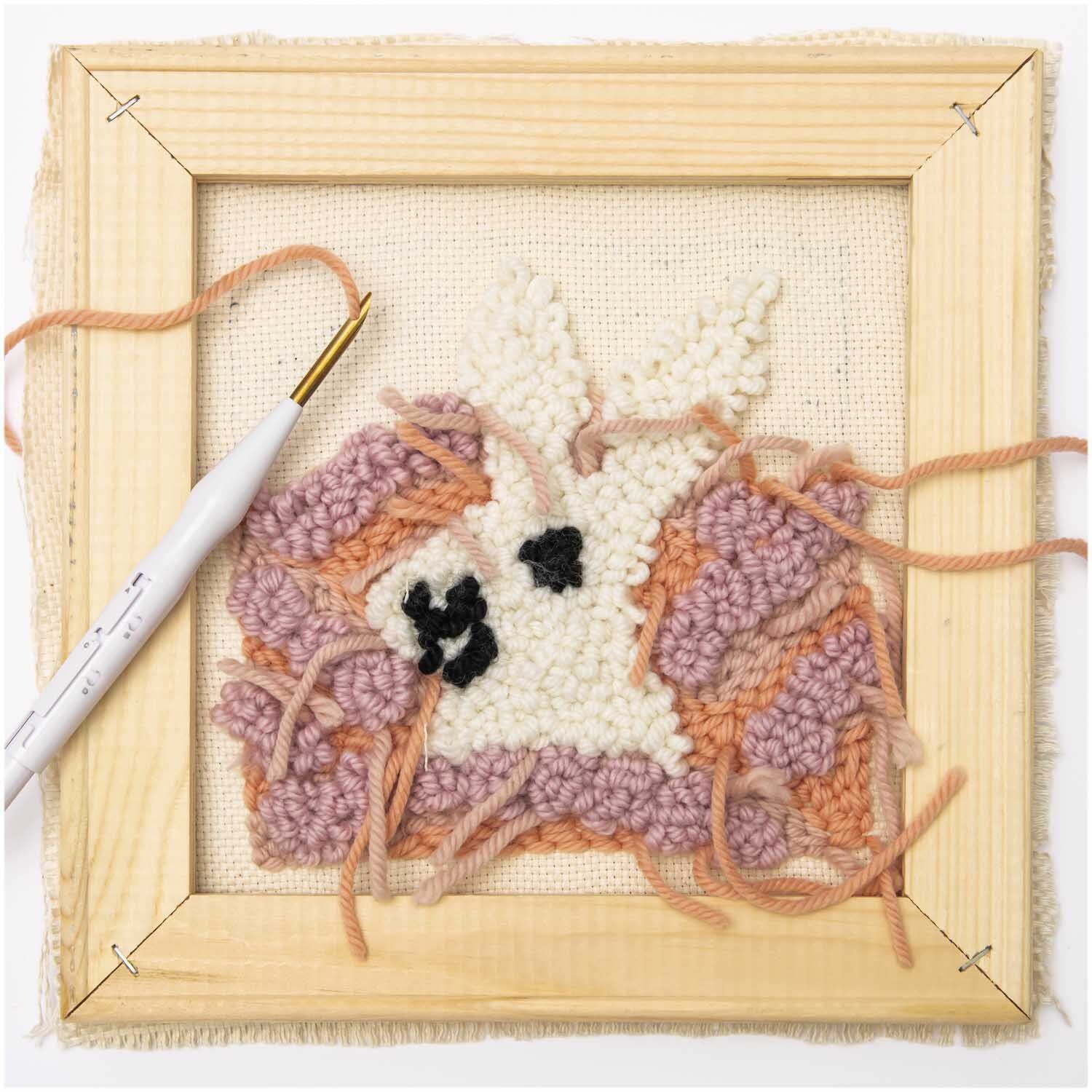 Punch Needle wooden embroidery hoop Punch Needle wooden embroidery hoop