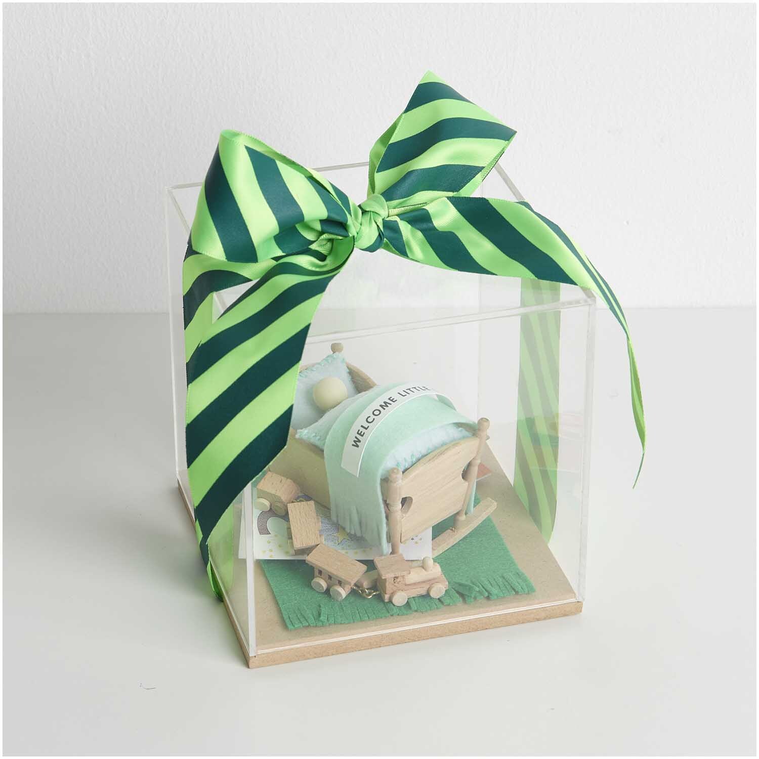 Chemin de fer miniature en bois 9x1x1,5cm from Rico Design