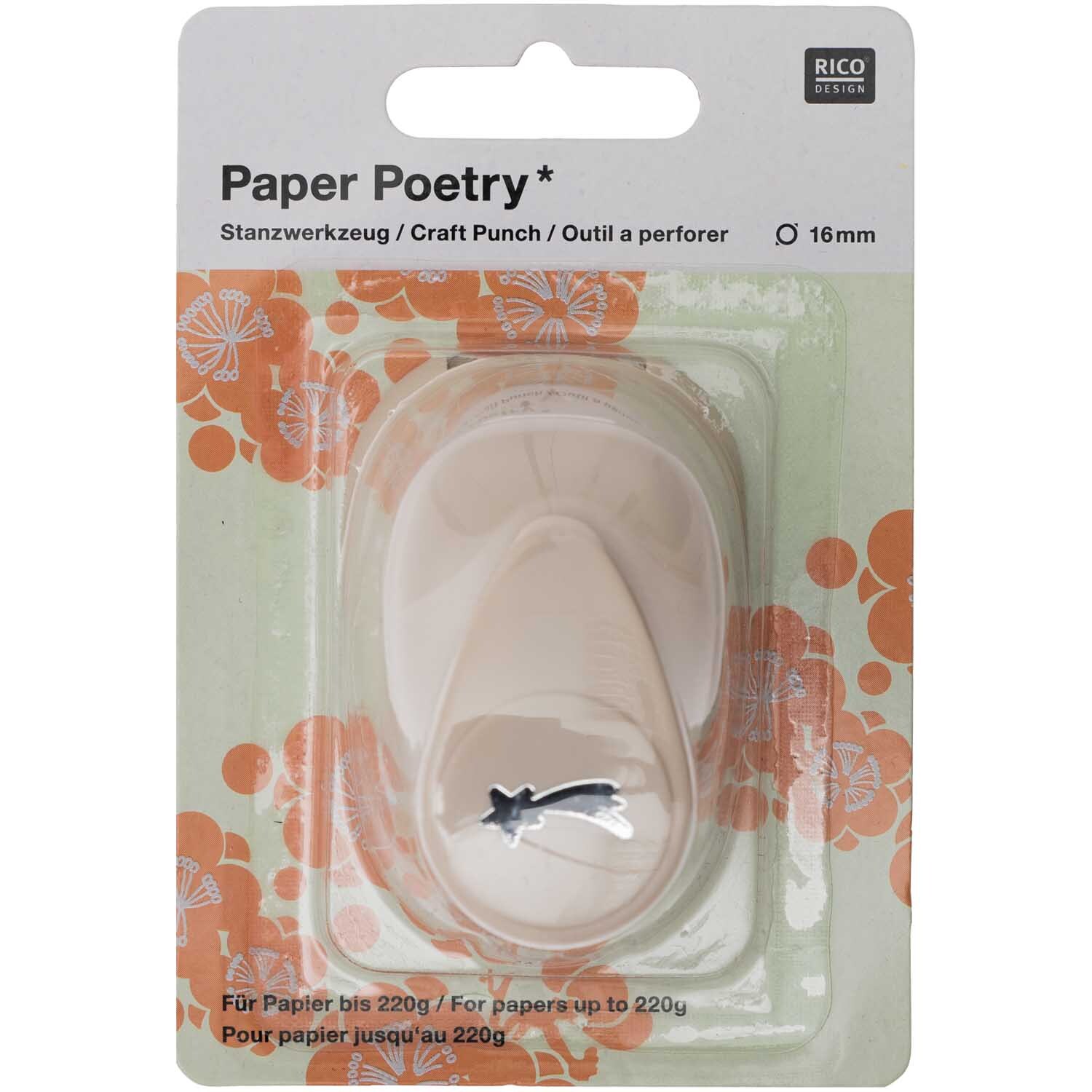 Paper Poetry Stanzer Komet 1,6cm von Rico Design