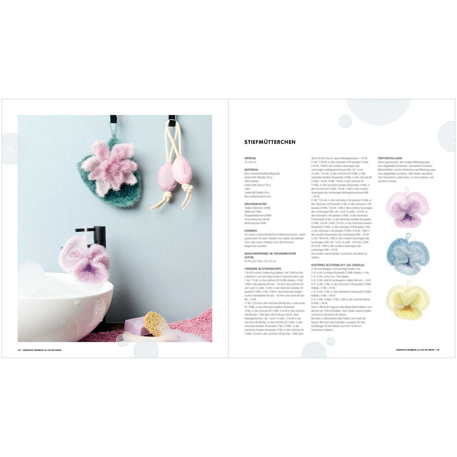 Creative Bubble - La Vie En Rose Sprachauswahl deutsch von Rico Design Creative Bubble - La Vie En Rose Sprachauswahl deutsch von Rico Design