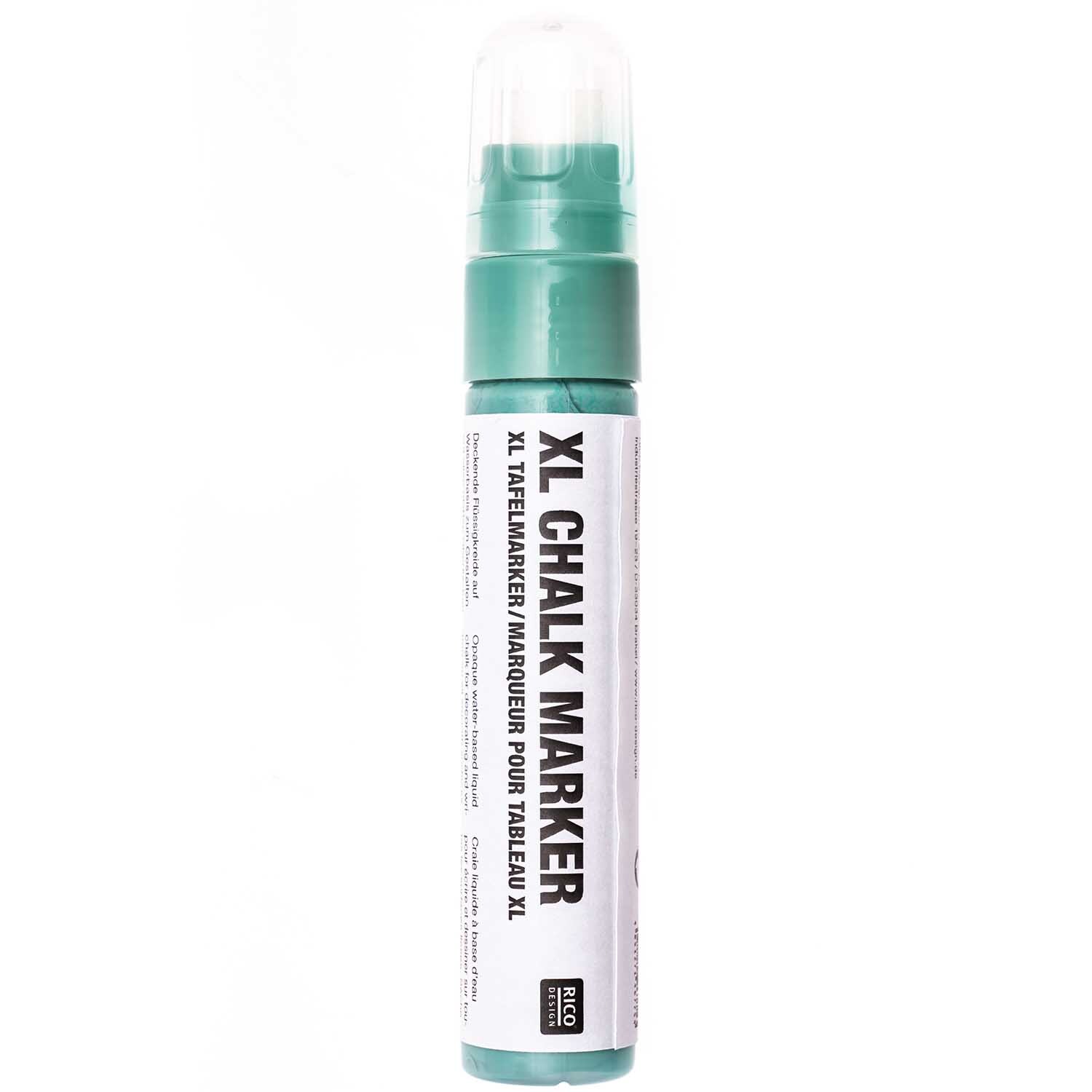 XL-Kreidestift Flüssigkreide 15mm 25g Farbe Mint von Rico Design XL-Kreidestift Flüssigkreide 15mm 25g von Rico Design in Mint. Der Stift hat eine breite Spitze und eignet sich ideal für kreative Projekte.
