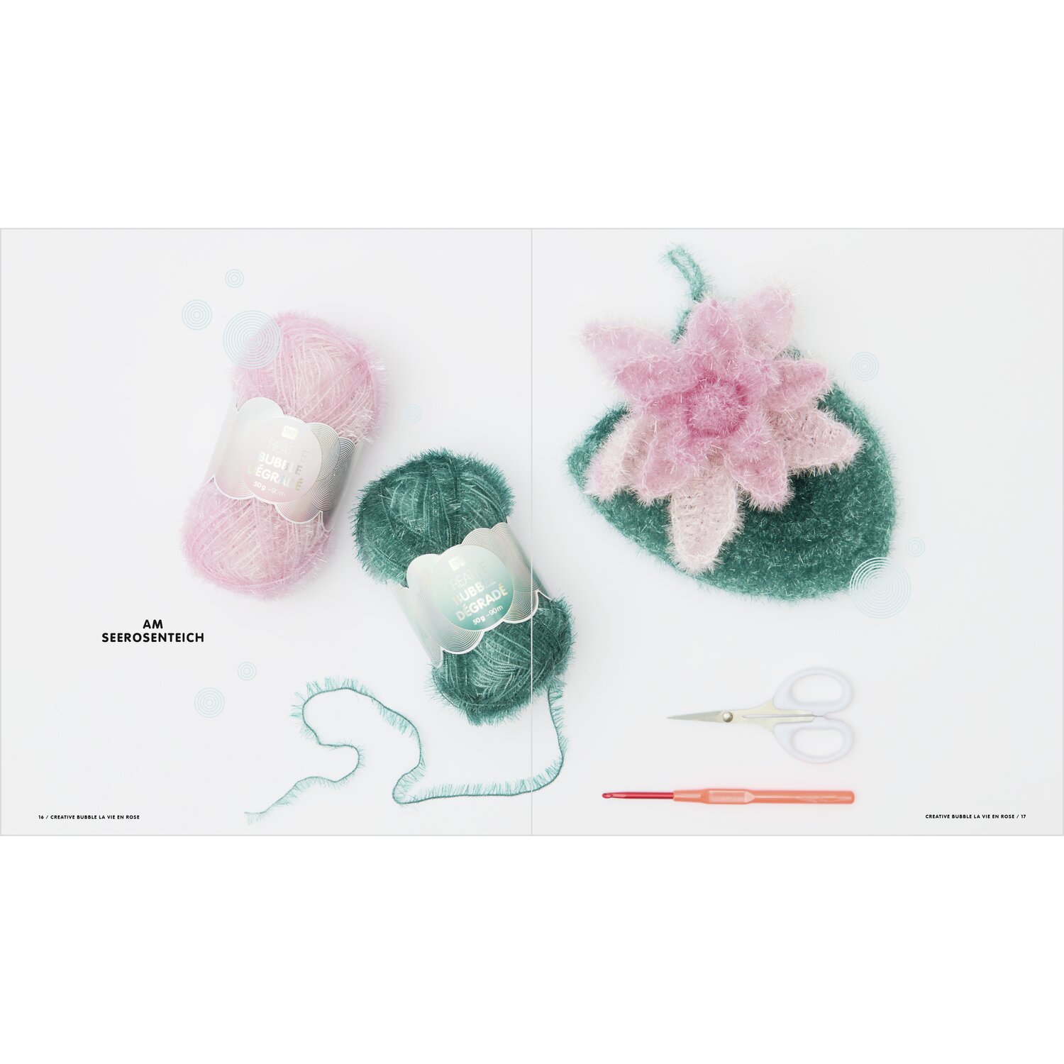 Creative Bubble - La Vie En Rose Sprachauswahl deutsch von Rico Design Creative Bubble - La Vie En Rose Sprachauswahl deutsch von Rico Design