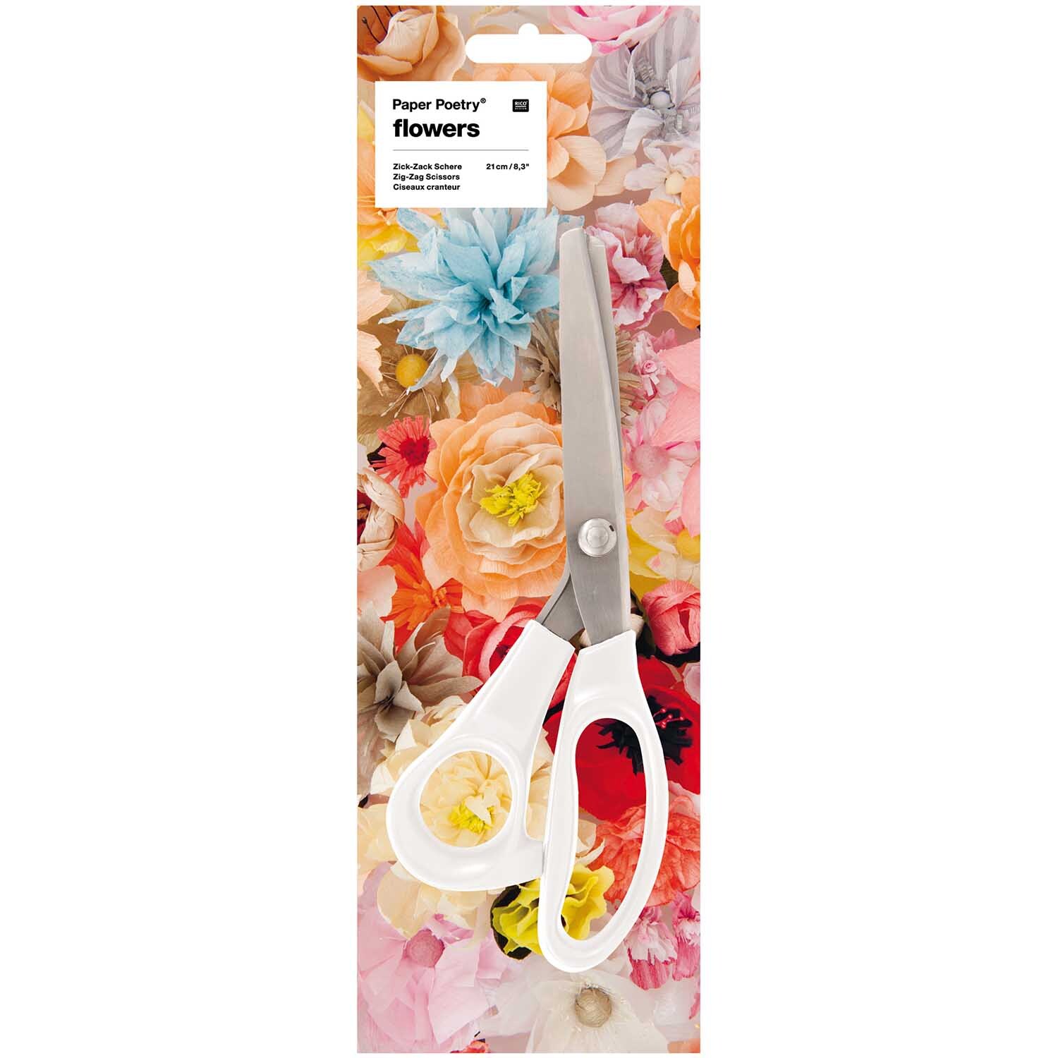 Paper Poetry Papierschere Zick-Zack 21cm von Rico Design