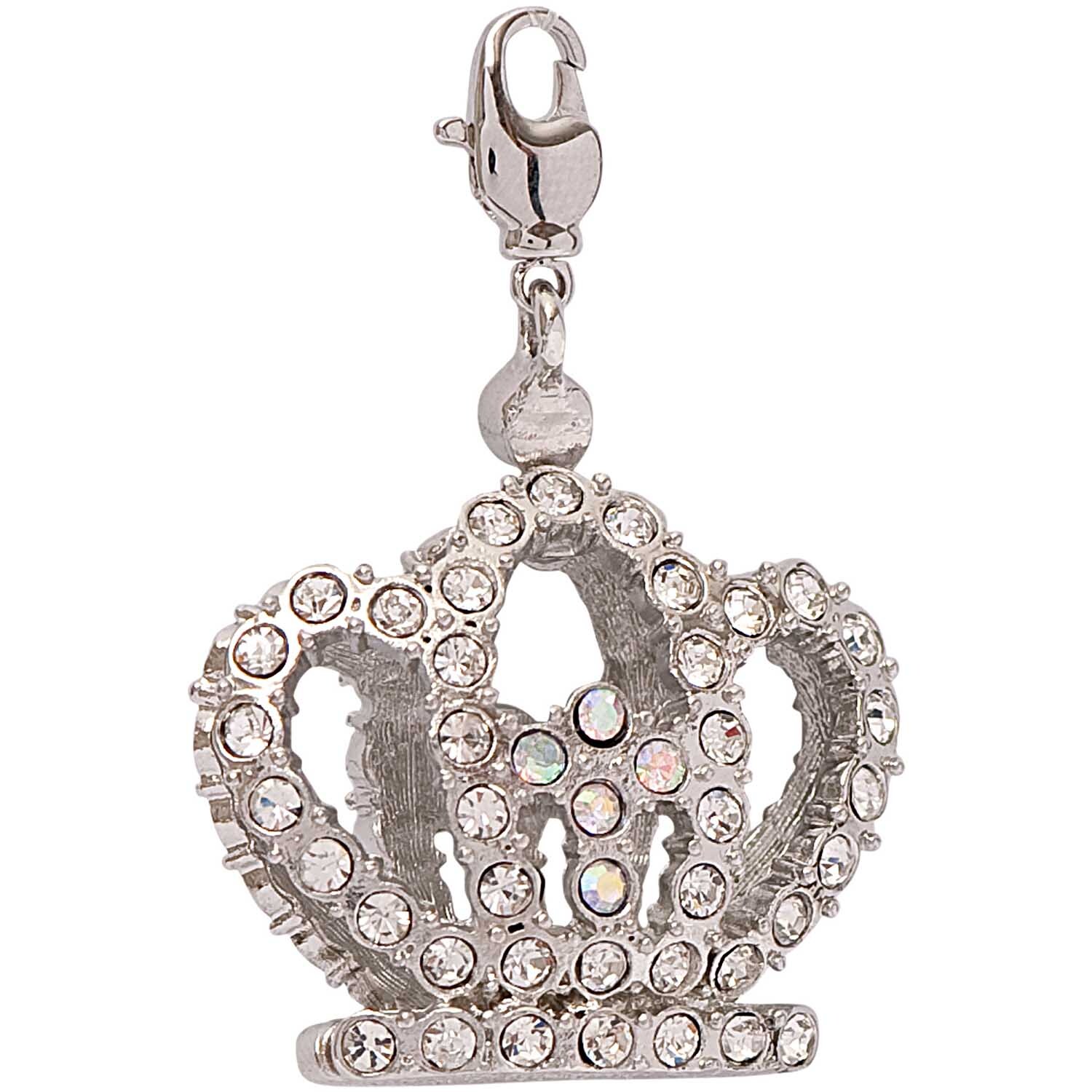 Sb Rhinestones SB CROWN WITH RHINESTONES, SILVER | 7090.46.41