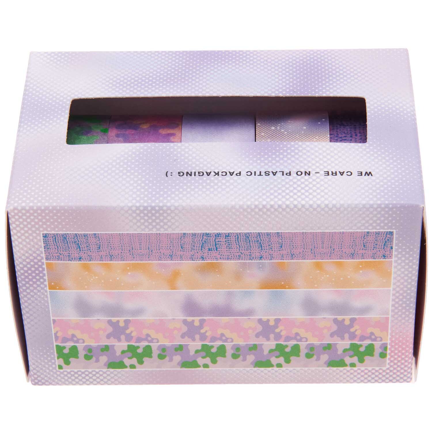 Paper Poetry Tape Set Trockenblumen 5-teilig von Rico Design Paper Poetry Tape Set Trockenblumen von Rico Design, 5-teilig. Bunte Klebebänder in dekorativer Verpackung. Ideal für kreative Projekte.