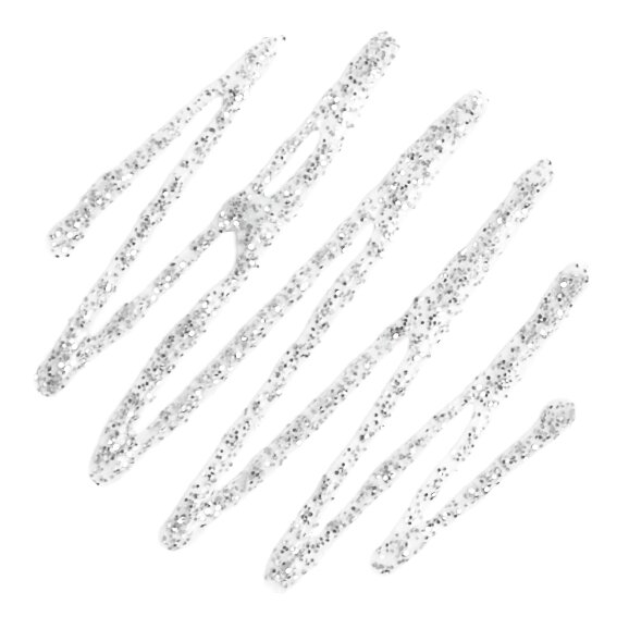 Silber Glitter