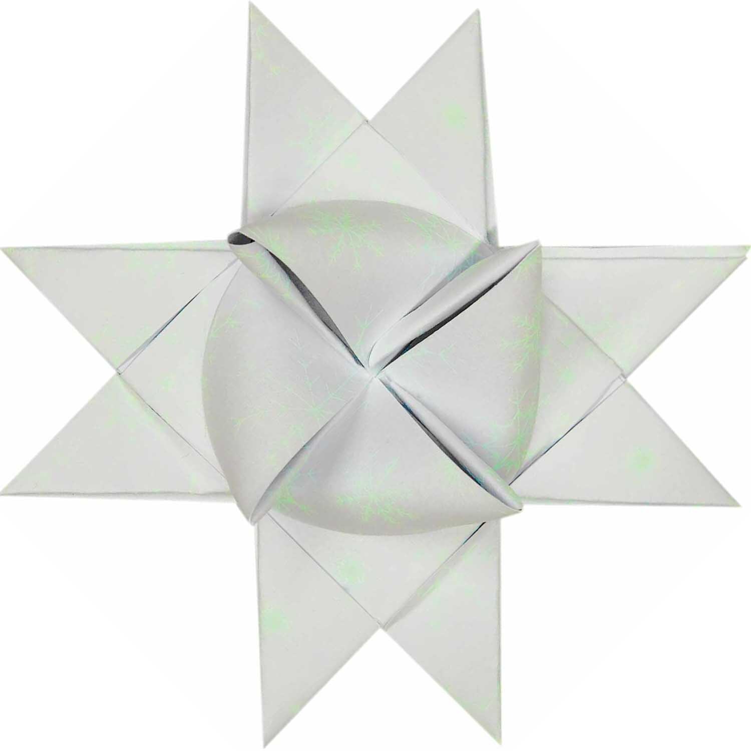 Paper Poetry bandes Fröbel lumineuses 120g/m2 40 pièces from Rico Design Paper Poetry Fröbelstreifen nachtleuchtend, gefalteter Stern aus weißem Papier, ideal für kreative Bastelprojekte. Marke: Rico Design.