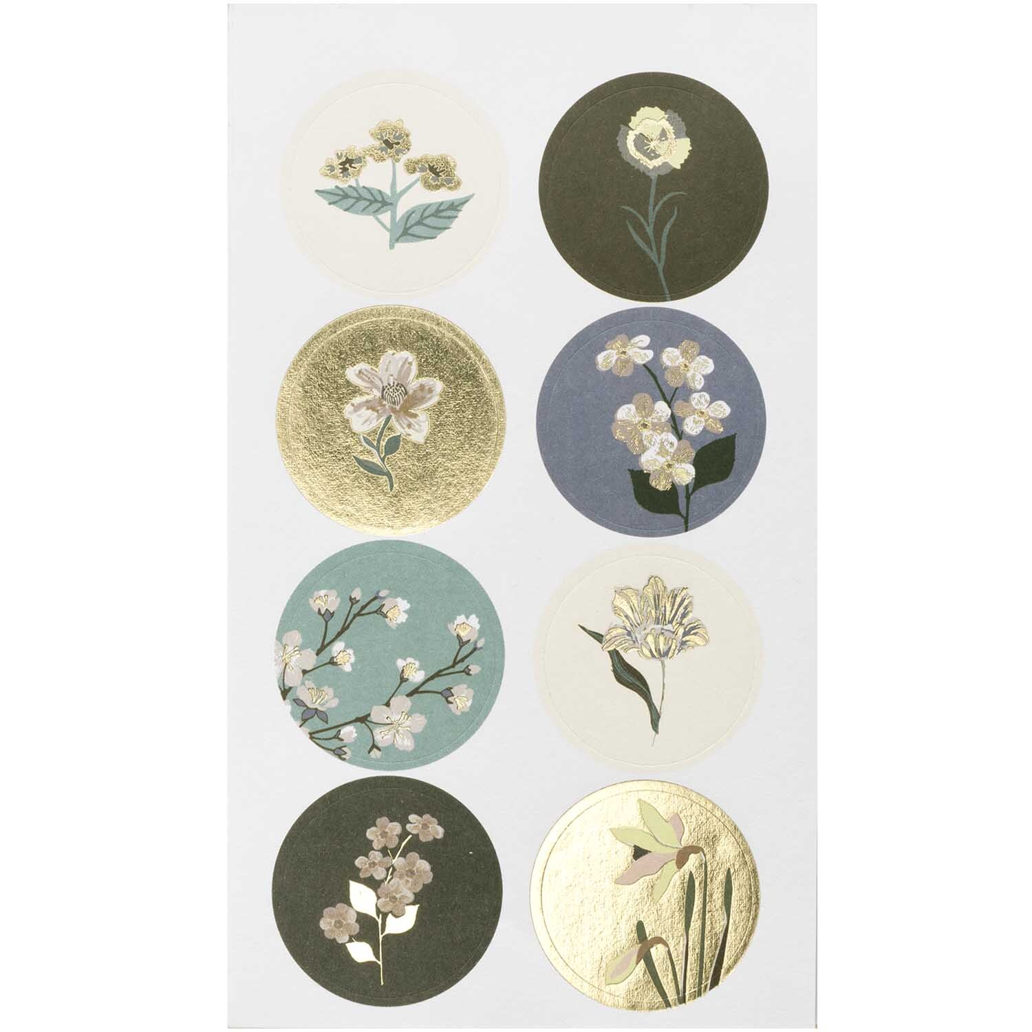 Paper Poetry Sticker Nature Matters grün 4 Blatt von Rico Design