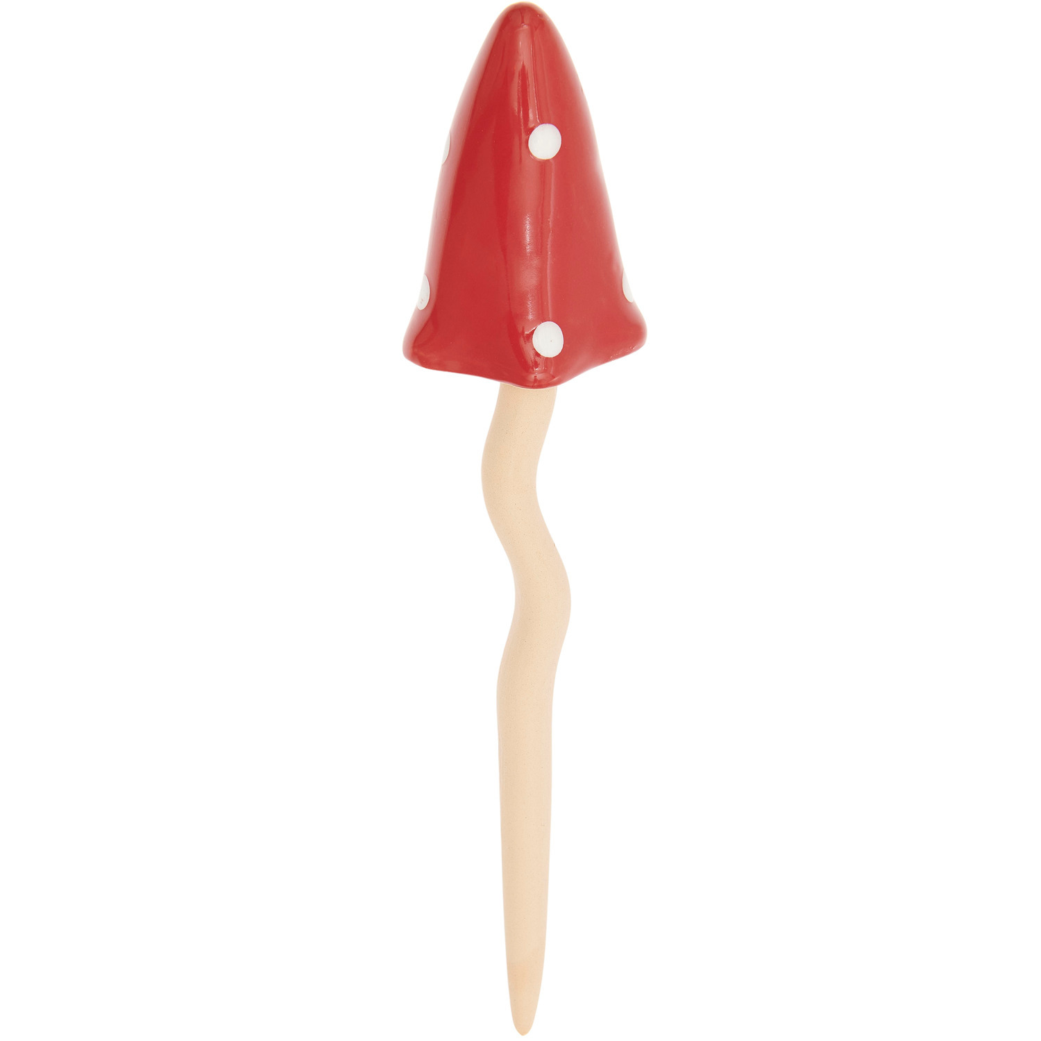 Keramik Stecker Fliegenpilz 5,5x5,5x24cm von Rico Design