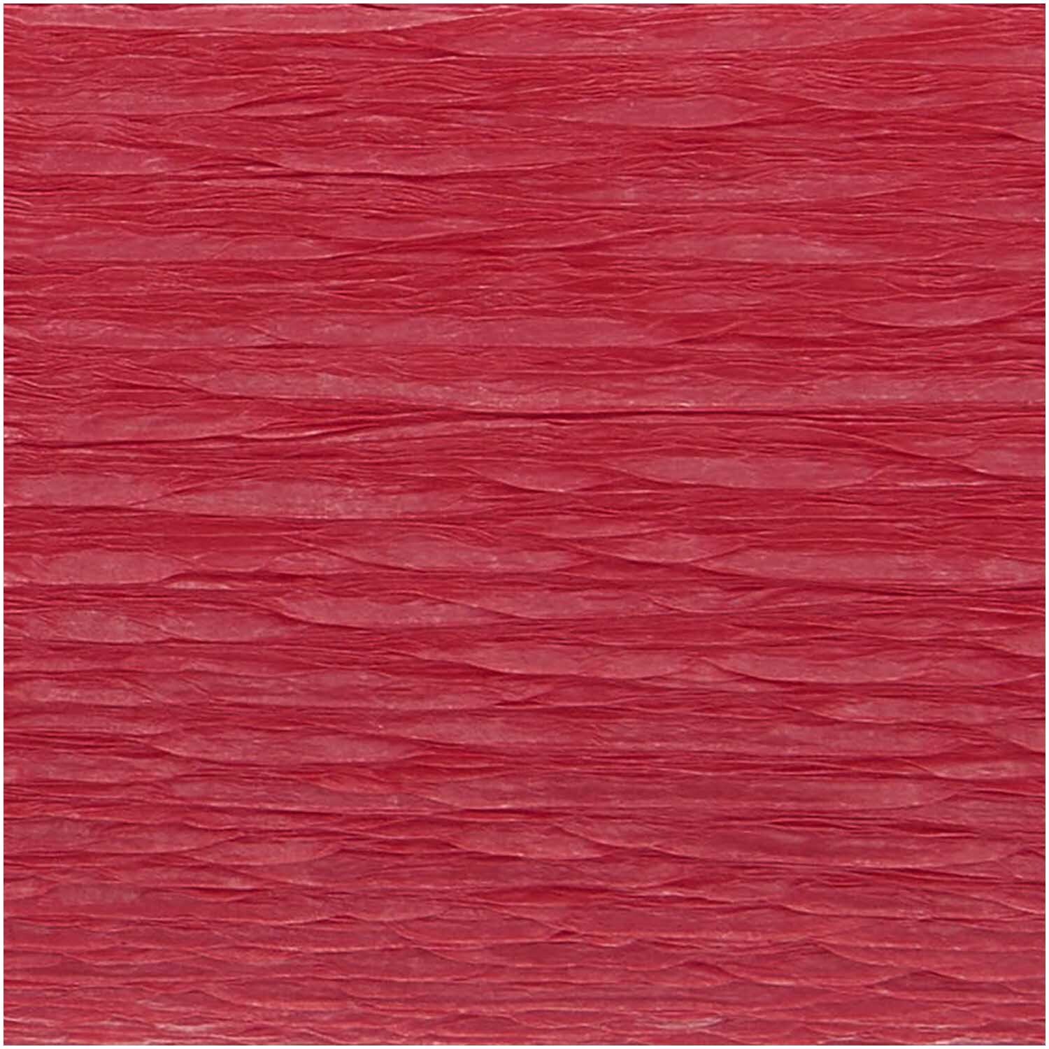 Floristenkrepp 25x250cm Farbe Bordeaux von Rico Design Floristenkrepp in Bordeaux von Rico Design, 25x250cm. Das Bild zeigt die strukturierte Oberfläche des Krepppapiers.