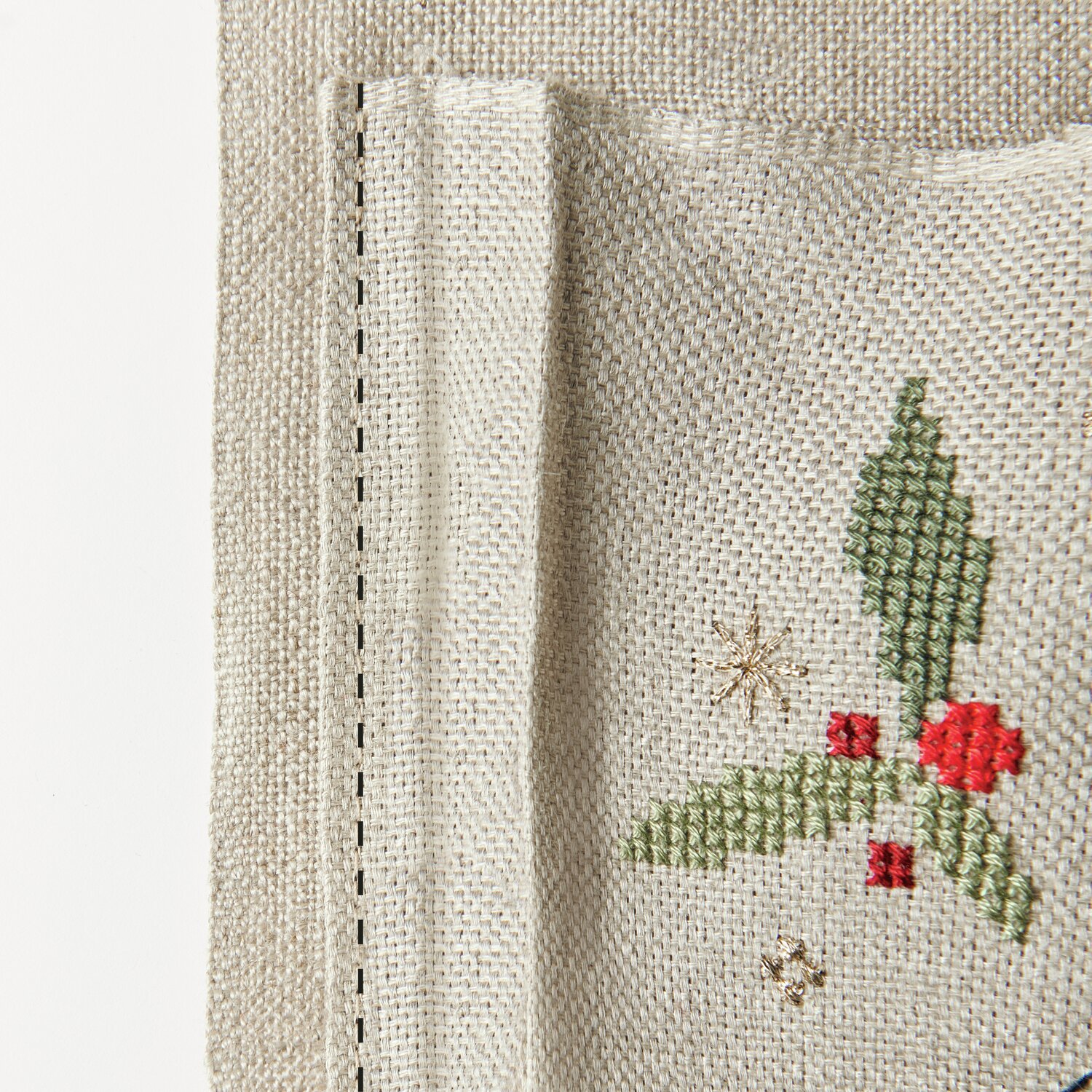 Stickpackung Adventskalender mit Taschen 30x76cm von Rico Design
