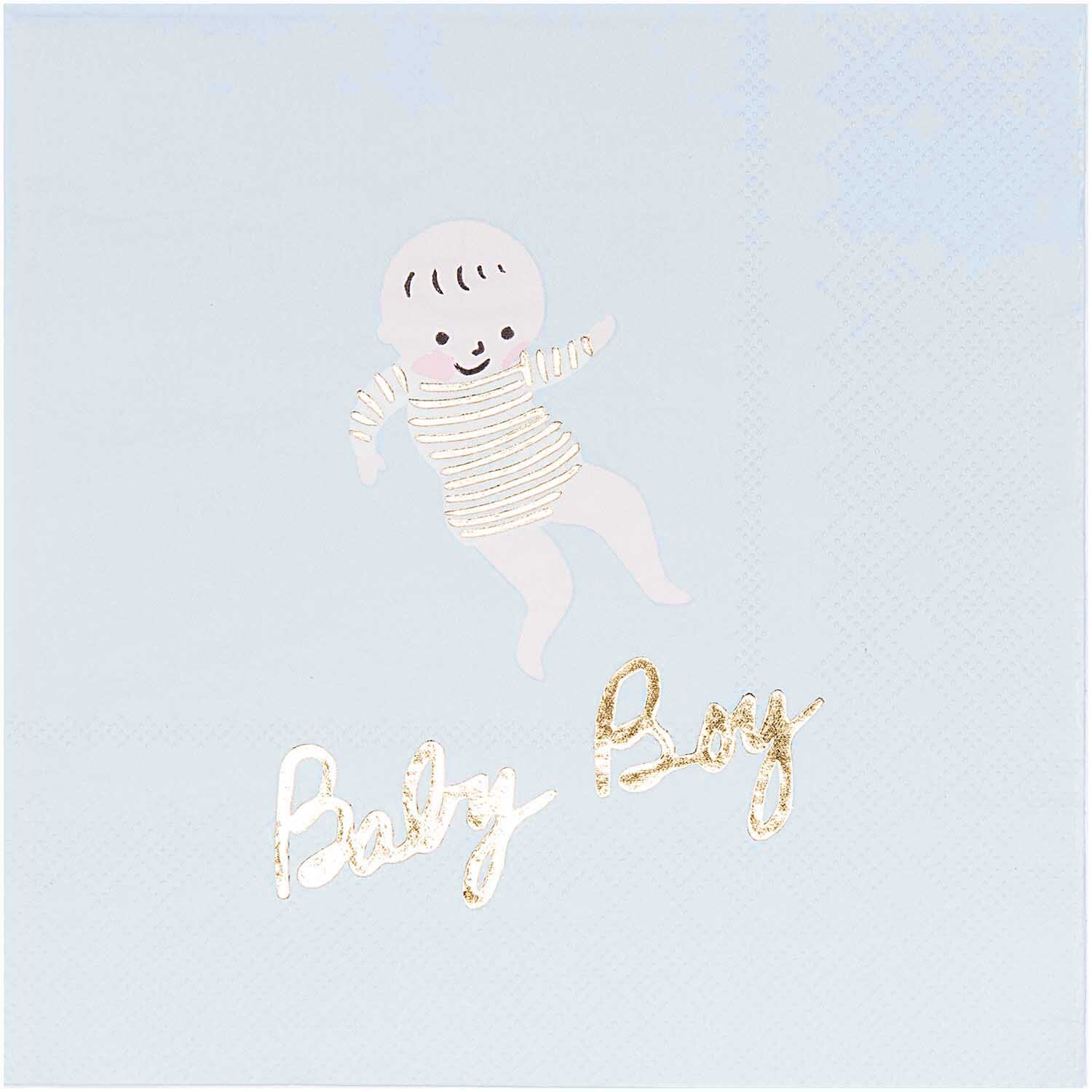 Servietten Baby Boy 33x33cm 20 Stück von Rico Design
