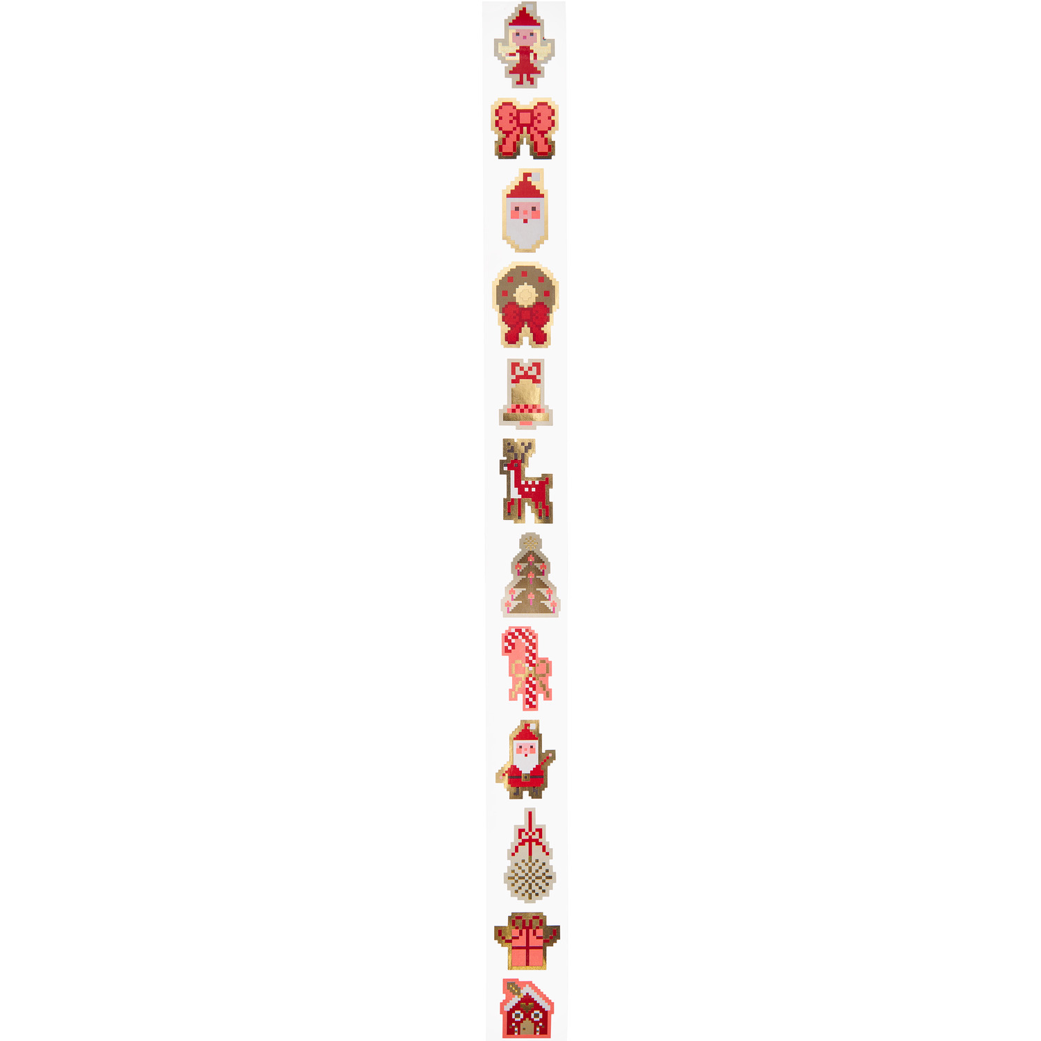 Paper Poetry Mini-Sticker Weihnachtsfiguren Pixel 120 Stück ca. Ø 2,5cm von Rico Design Paper Poetry Mini-Sticker Weihnachtsfiguren Pixel von Rico Design zeigen bunte Weihnachtsmotive wie Rentiere und Schneemänner in Pixeloptik.