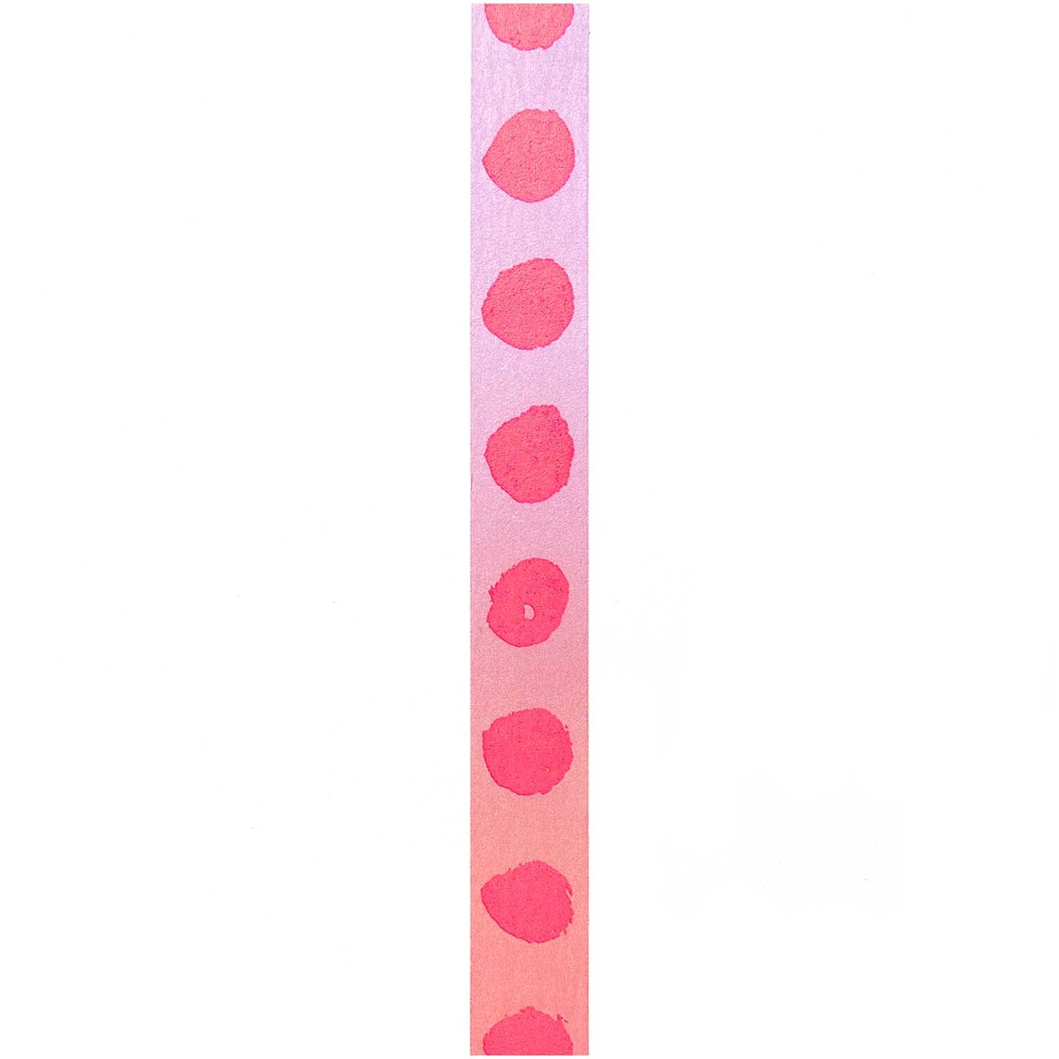 Paper Poetry Tape Crafted Nature Spots pink 1,5cm 10m von Rico Design Paper Poetry Tape Crafted Nature Spots mit rosa Punkten, 1,5 cm breit, 10 m lang, von Rico Design.