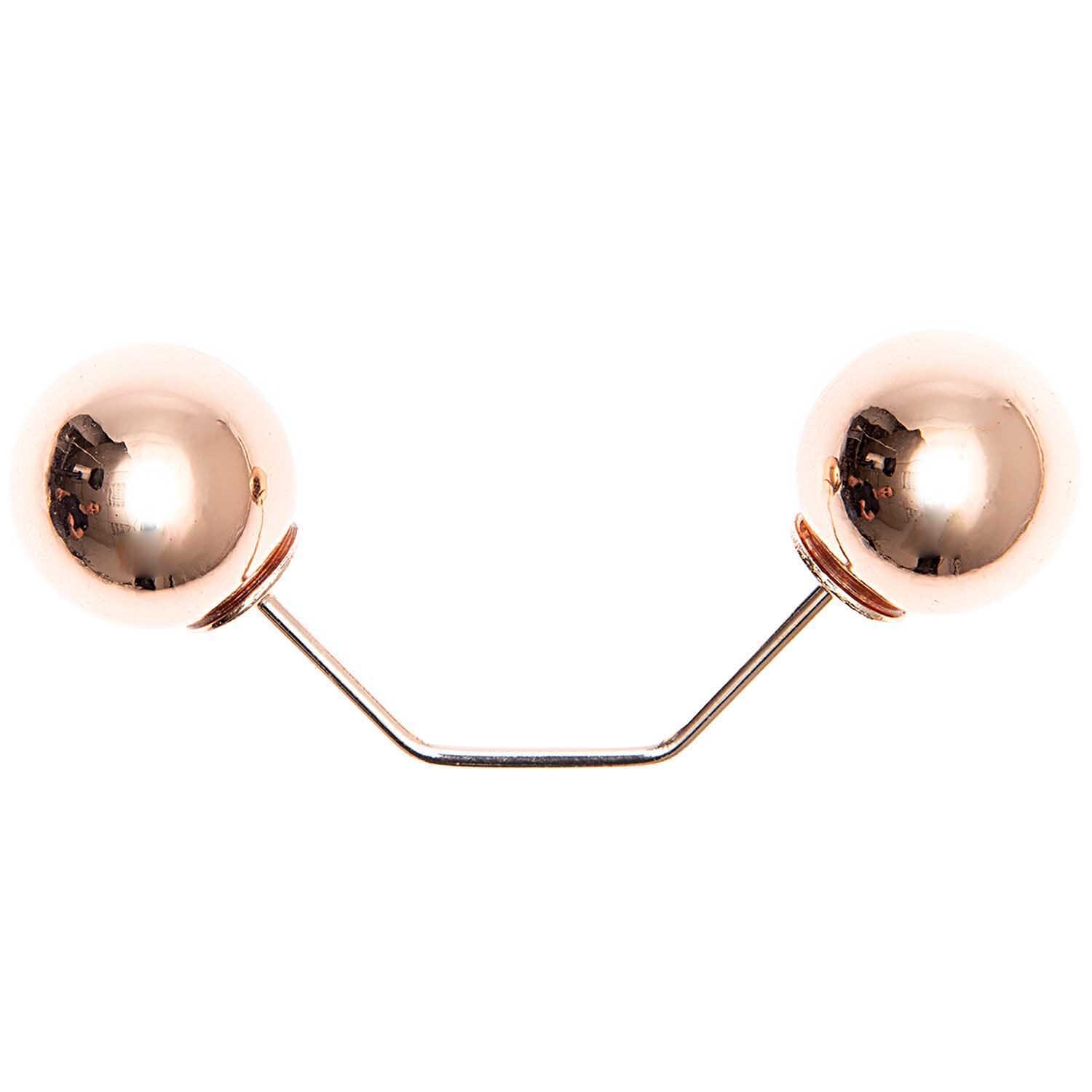 Zwei-Perlen-Pin 65mm 1 Stück Farbe Roségold von Rico Design Zwei-Perlen-Pin 65mm von Rico Design in elegantem Roségold, ideal für stilvolle Accessoires.