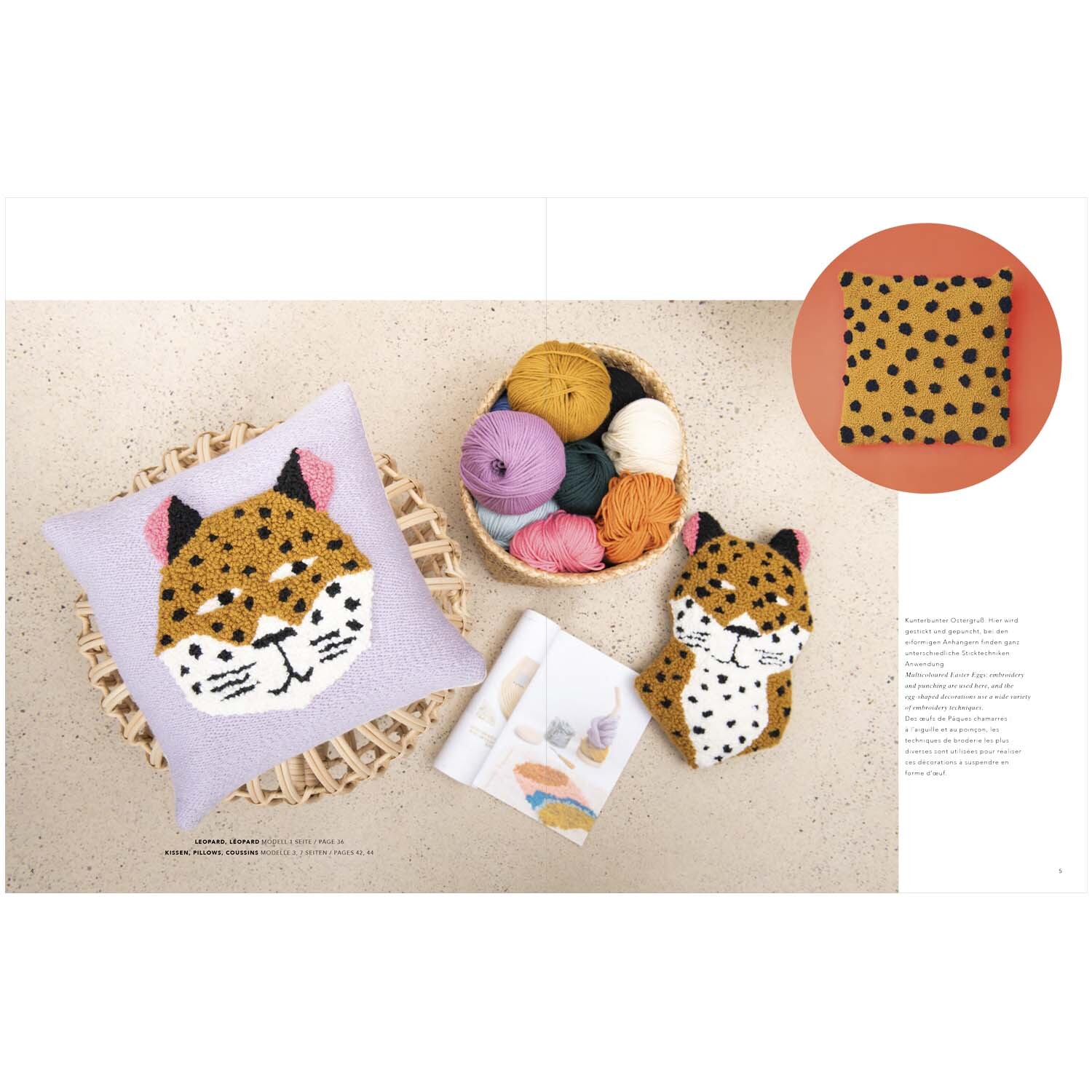 Embroidery book Punch Needle No.3 Loco Loco Embroidery book Punch Needle No.3 Loco Loco