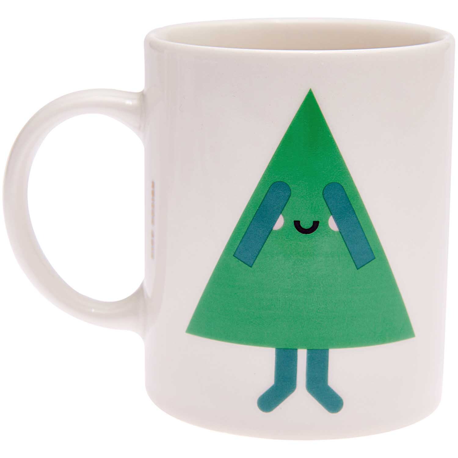 Porzellan Tasse Tanne 8x9,5cm von Rico Design