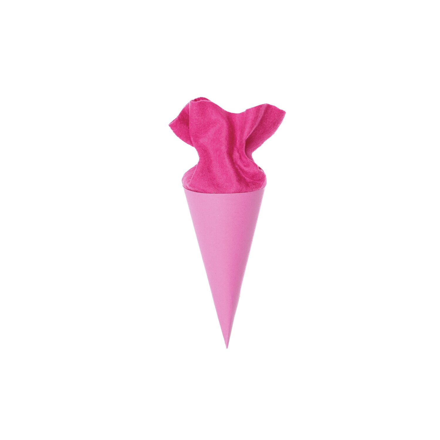 Schultüte Rohling mit Filzverschluss 20cm Farbe Pink von Rico Design Schultüte Rohling mit Filzverschluss, pink, 20cm. Perfekt für den Schulanfang, von Rico Design.