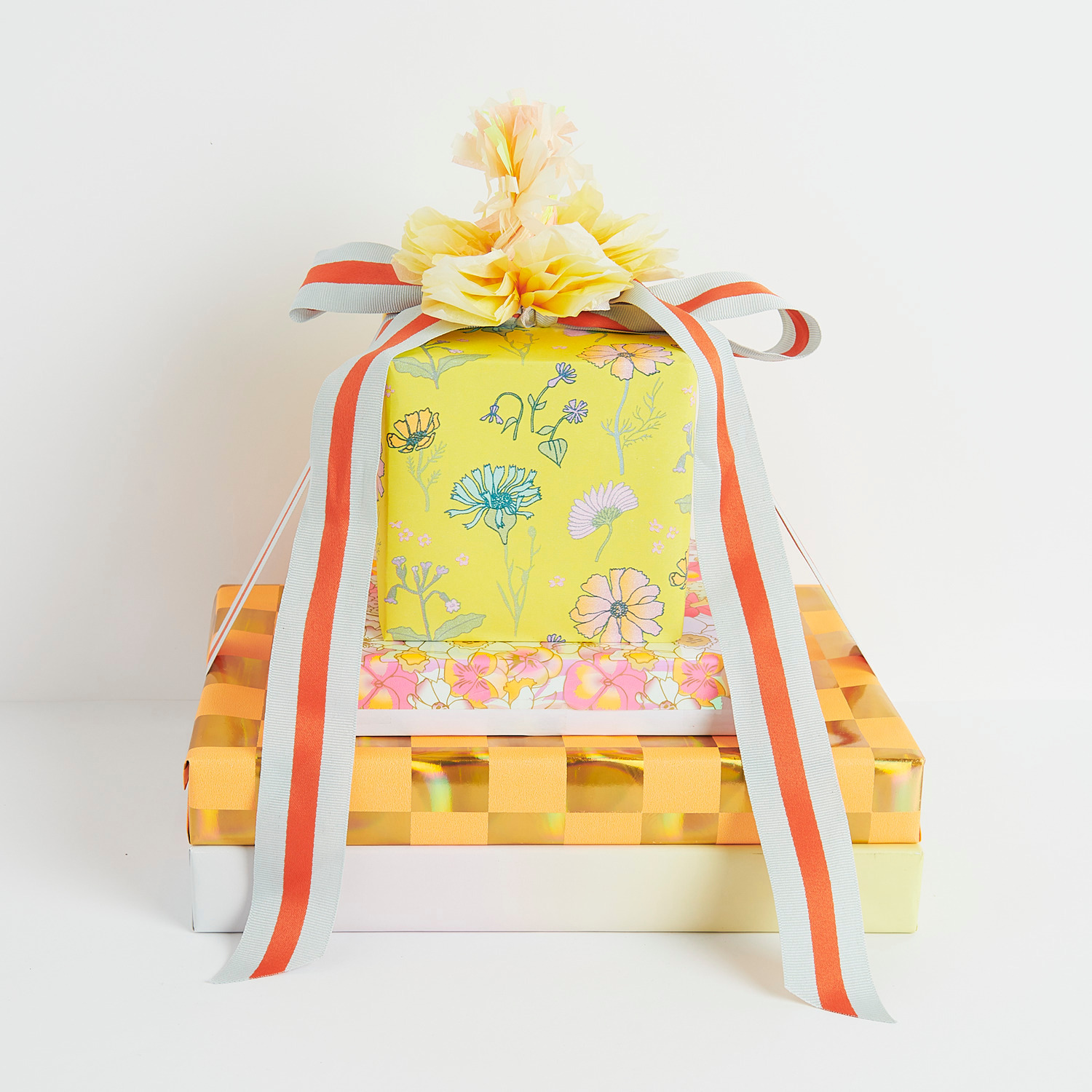 Seidenpapierblumen Osterglocken 14,50cm 3 Stück von Rico Design