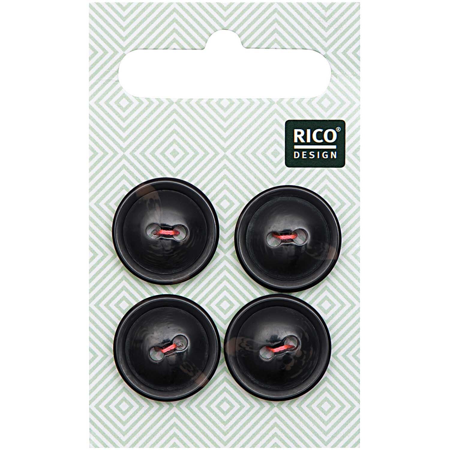 Button black 1,7cm