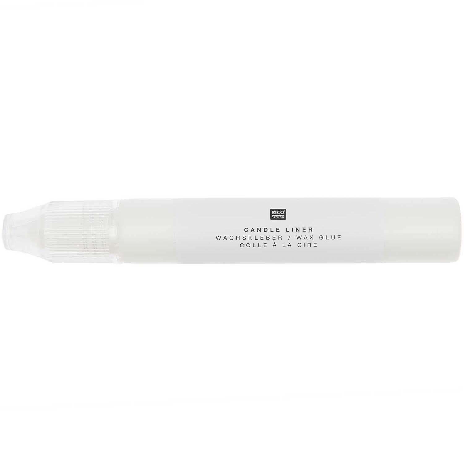 Candle Liner Wachskleber für Kerzen 30ml von Rico Design, ideal zum Verzieren von Kerzen.