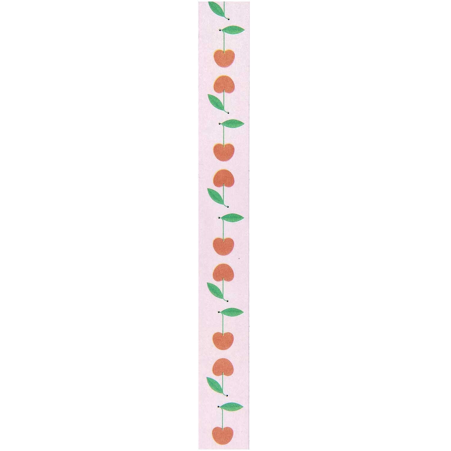 Paper Poetry Tape Kirschen rosa 15mm 10m von Rico Design Paper Poetry Tape Kirschen rosa 15mm 10m mit Kirschmuster auf rosa Hintergrund von Rico Design. Ideal für kreative Projekte.