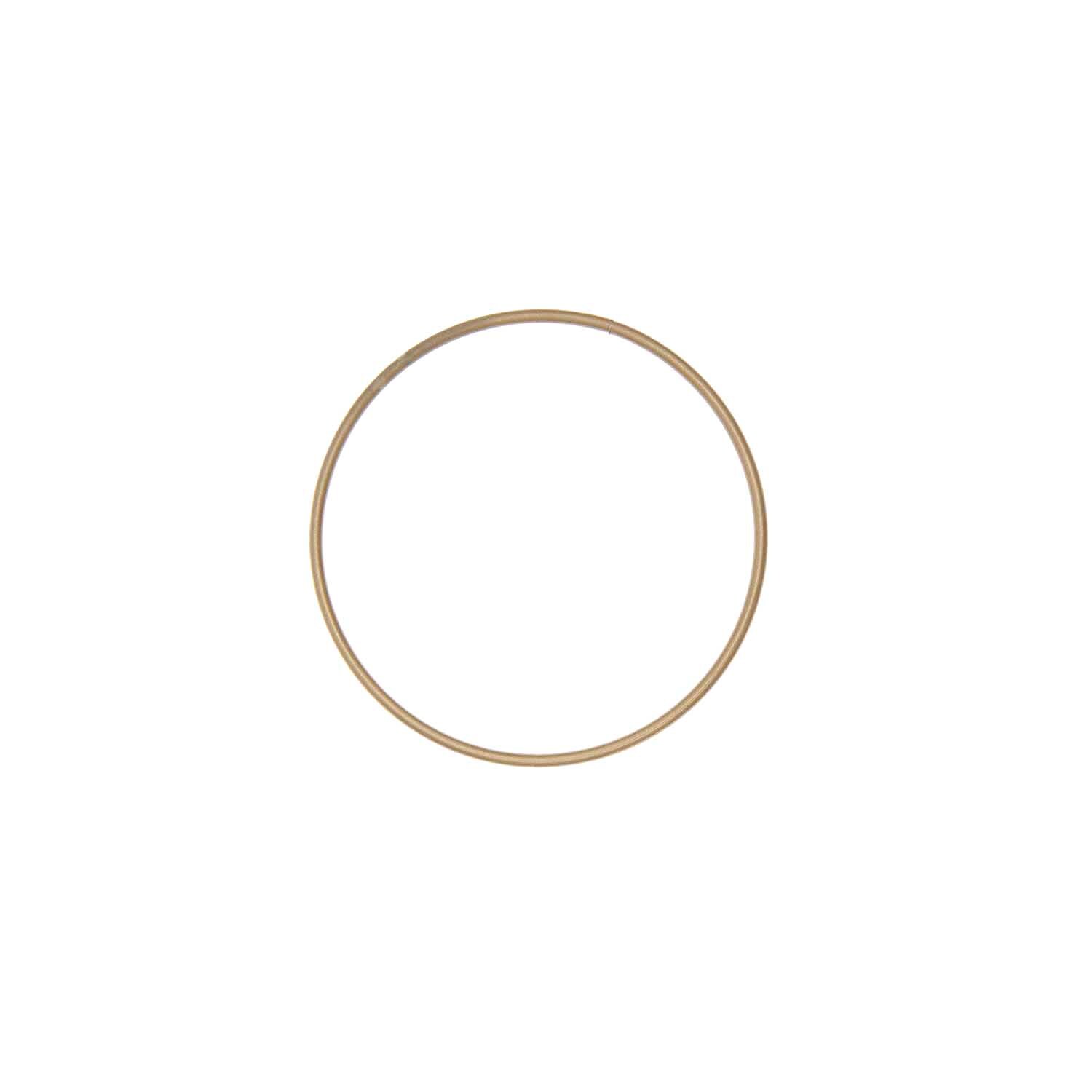 Metallring gold matt von Rico Design, ideal für kreative Bastelprojekte und Dekorationen.