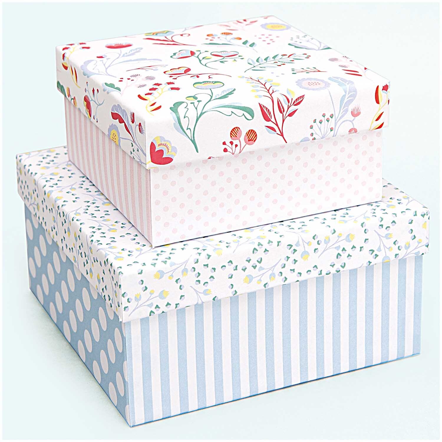 Rechteckbox weiß von Rico Design