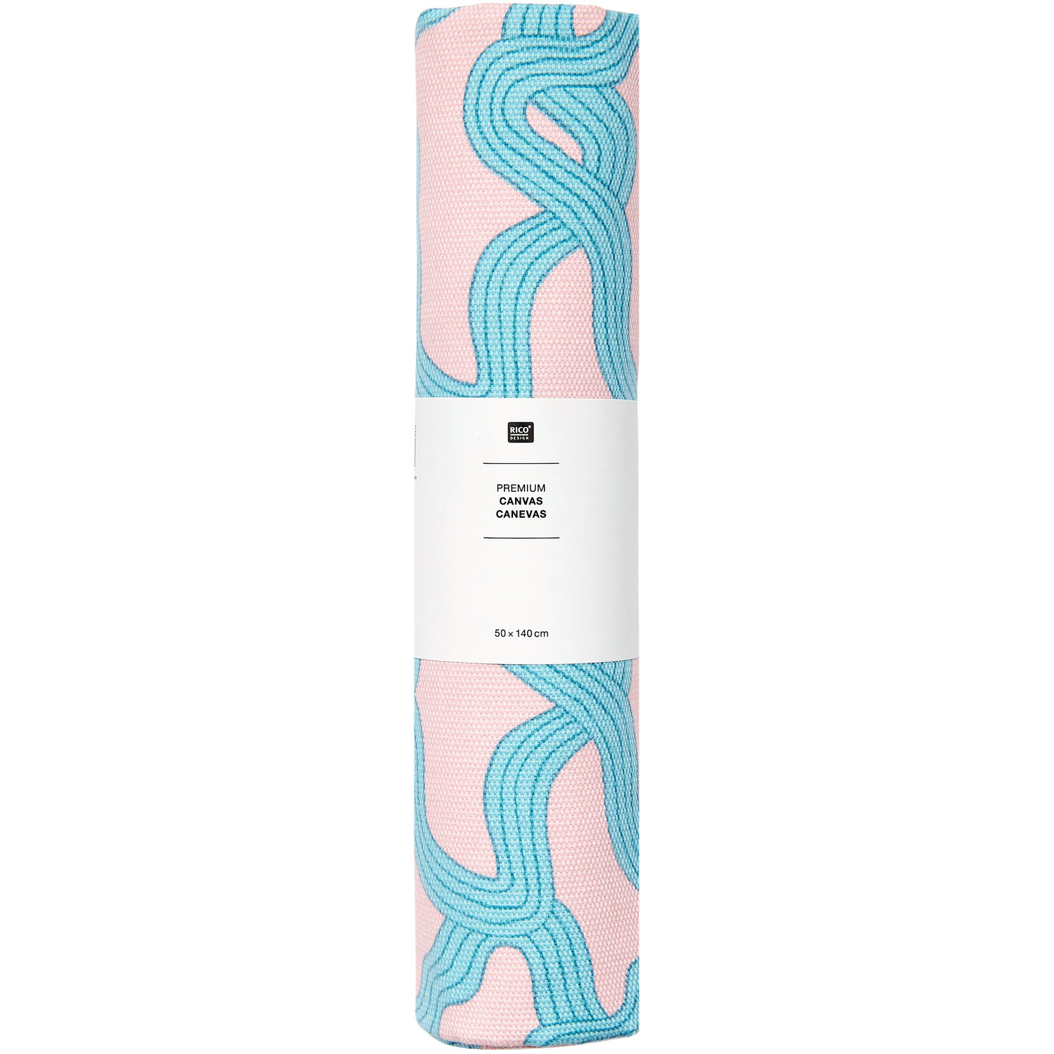 Stoffabschnitt Canvas Myzel Rosa 50x140cm von Rico Design
