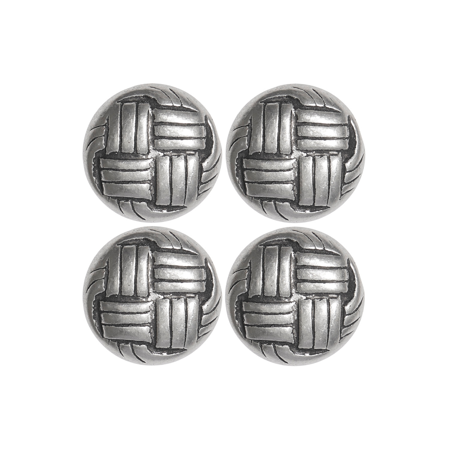 Traditional buttons woven pattern