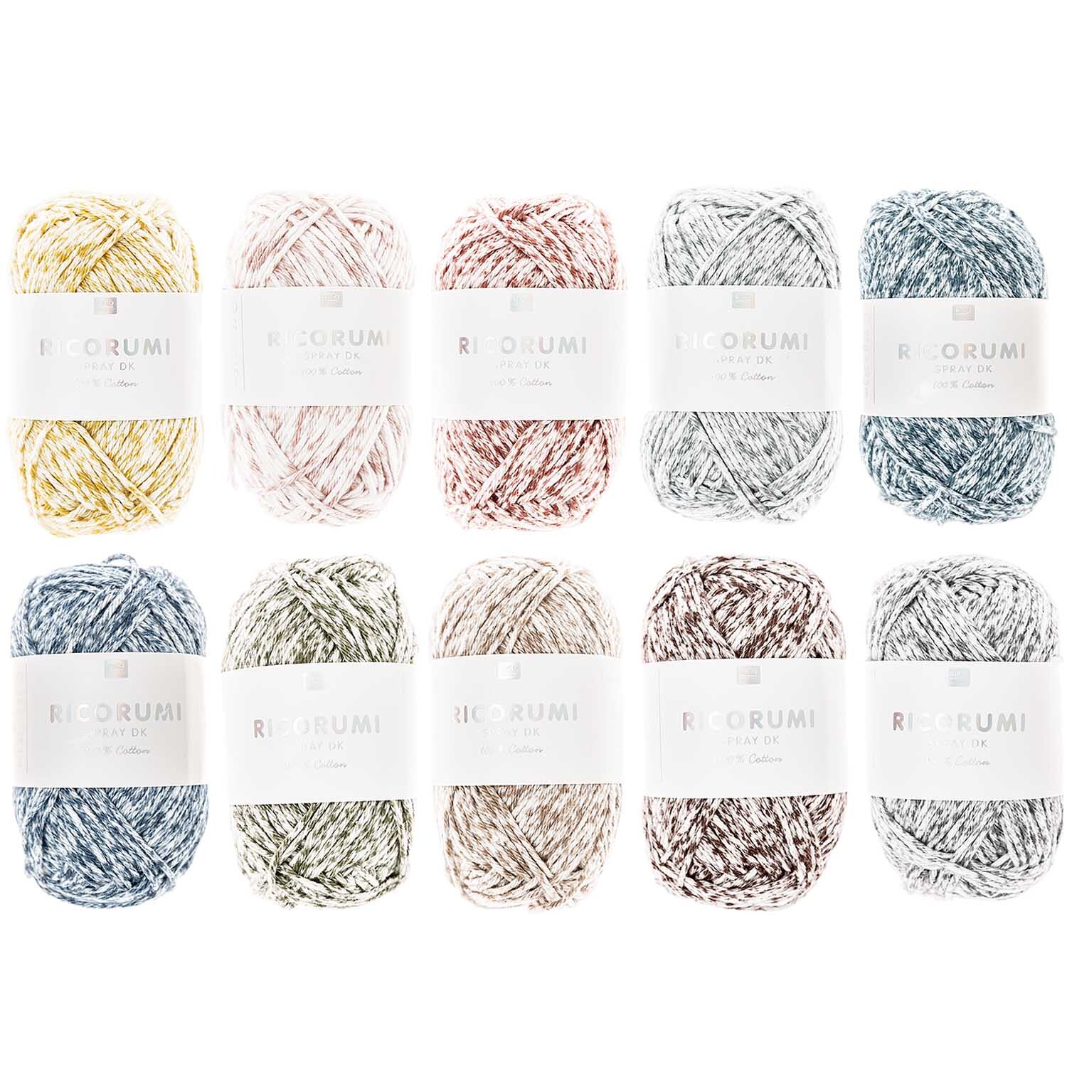 Creative Ricorumi Spray dk Set 10x25g von Rico Design
