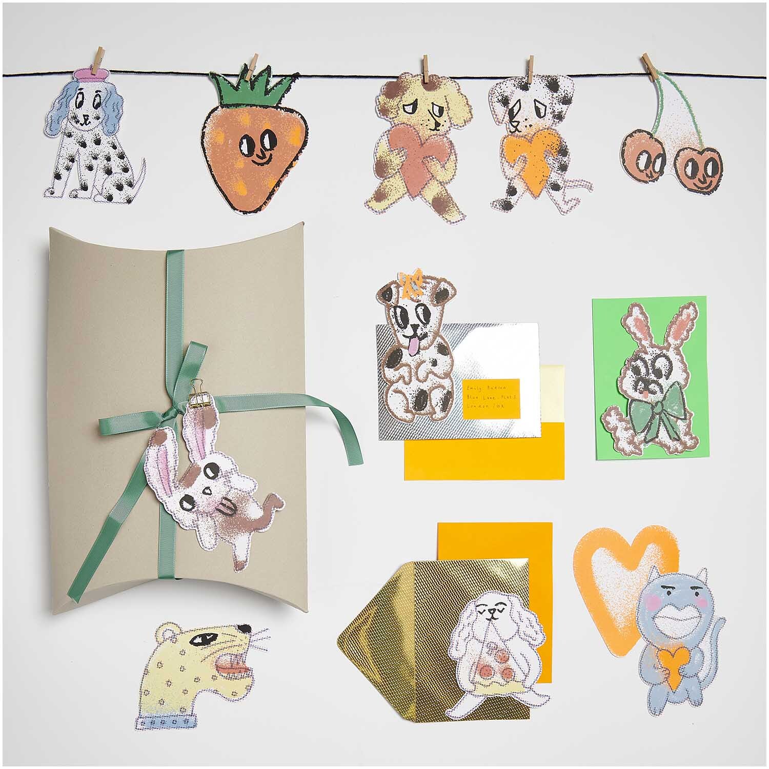 Paper Poetry Kartenset Airbrush 28-teilig von Rico Design Paper Poetry Kartenset Airbrush: Kreatives 28-teiliges Set mit bunten Tiermotiven und Accessoires. Ideal für Bastelprojekte und Dekorationen.