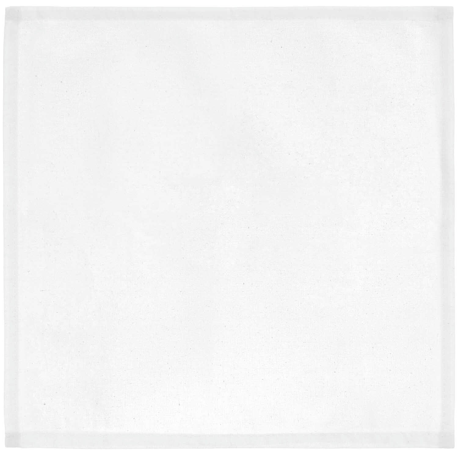 Stoffserviette 2 Stück weiß Größe 30x30cm von Rico Design Stoffserviette 2 Stück weiß von Rico Design, zeigt eine elegante, schlichte weiße Serviette. Ideal für stilvolle Tischdekorationen.