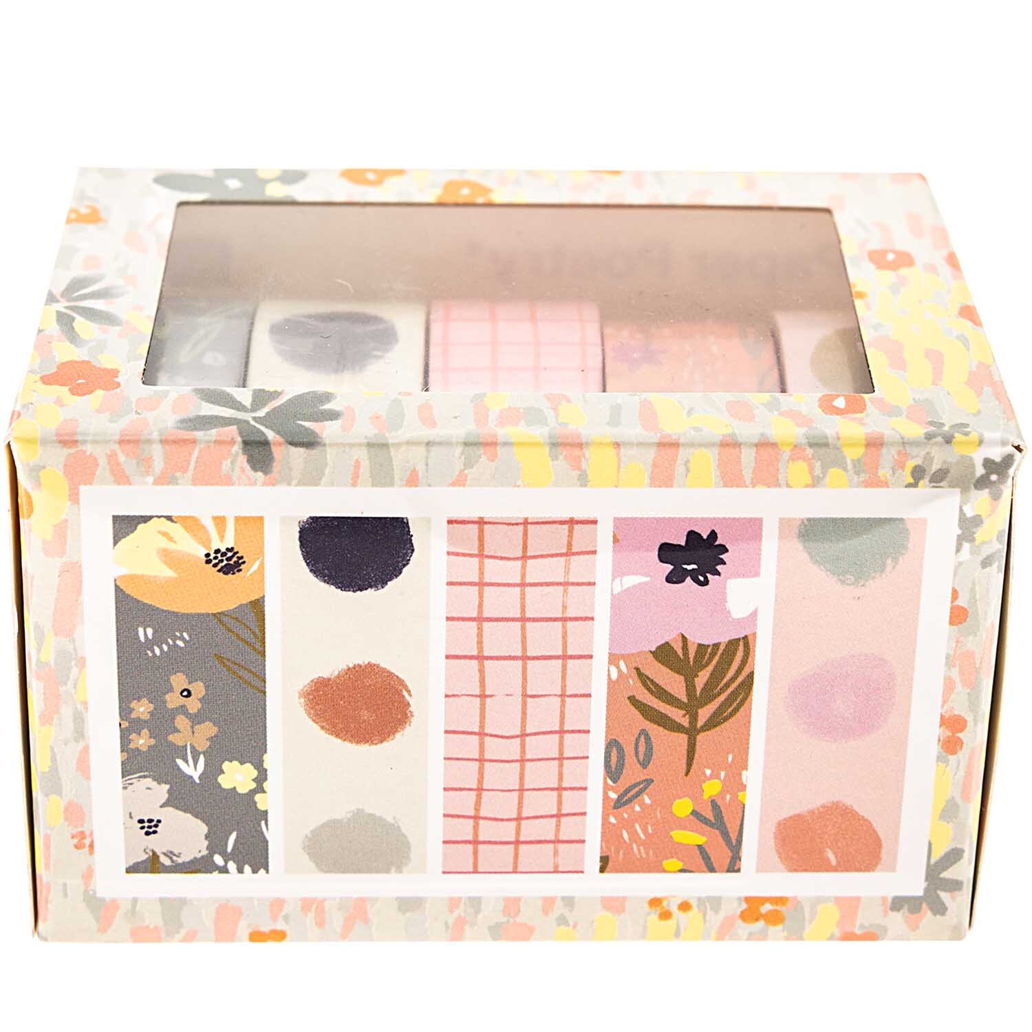 Paper Poetry Tape-Set Crafted Nature 1,5cm 10m 5 Stück von Rico Design Paper Poetry Tape-Set Crafted Nature, 5 Rollen in verschiedenen Designs und Farben von Rico Design in einer dekorativen Box.
