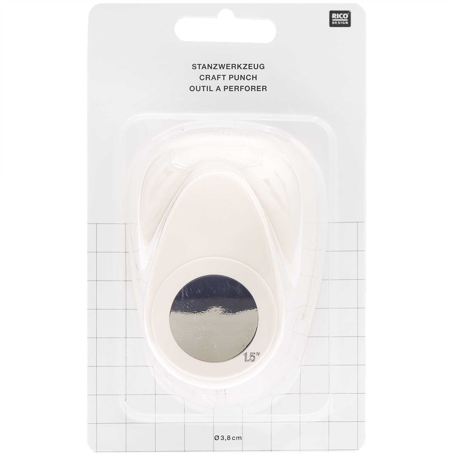 Paper Poetry Stanzer Kreis 3,8cm von Rico Design