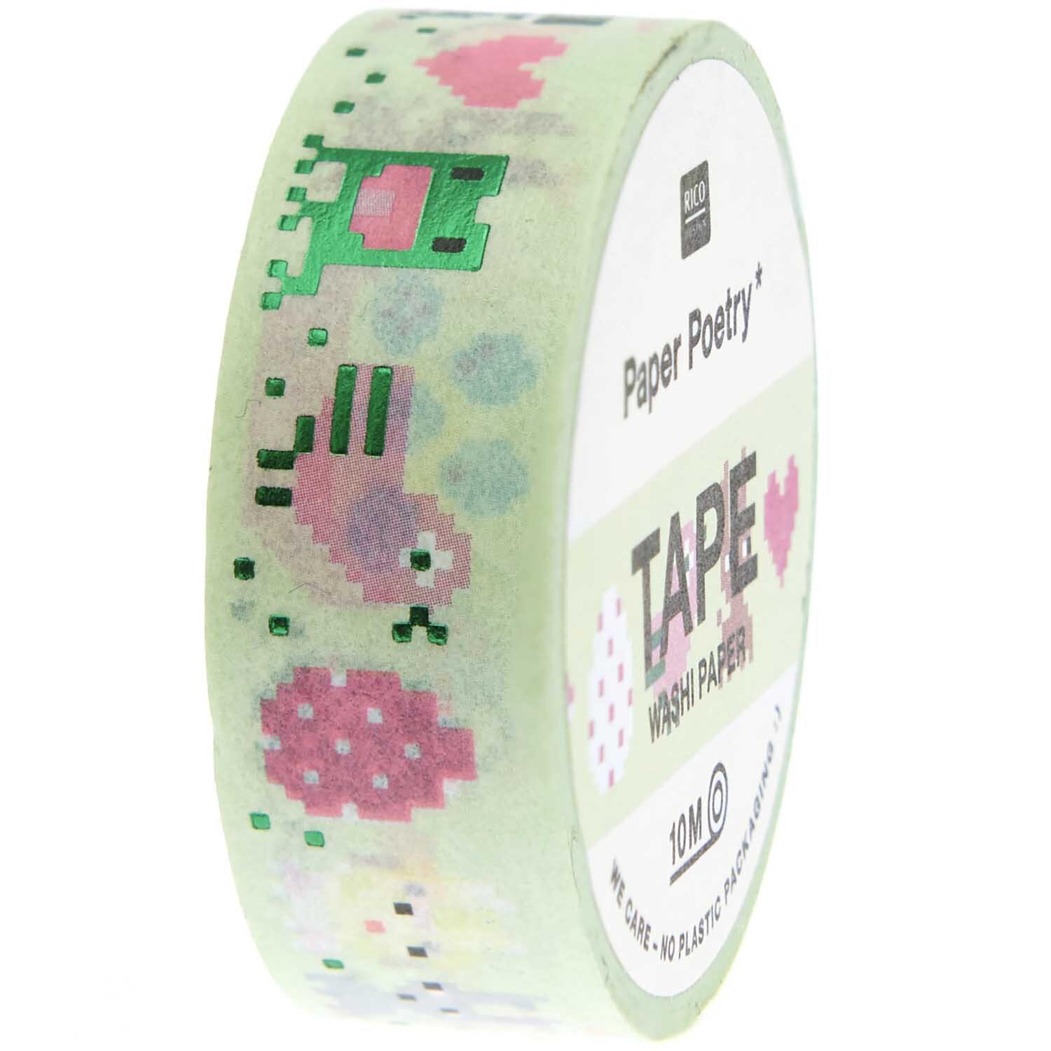 Paper Poetry Tape Futschikato Ostern  1,5cm 10m von Rico Design