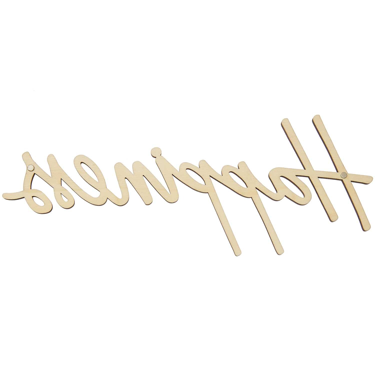 Holzschriftzug magnetisch "Happiness" 29x12cm von Rico Design