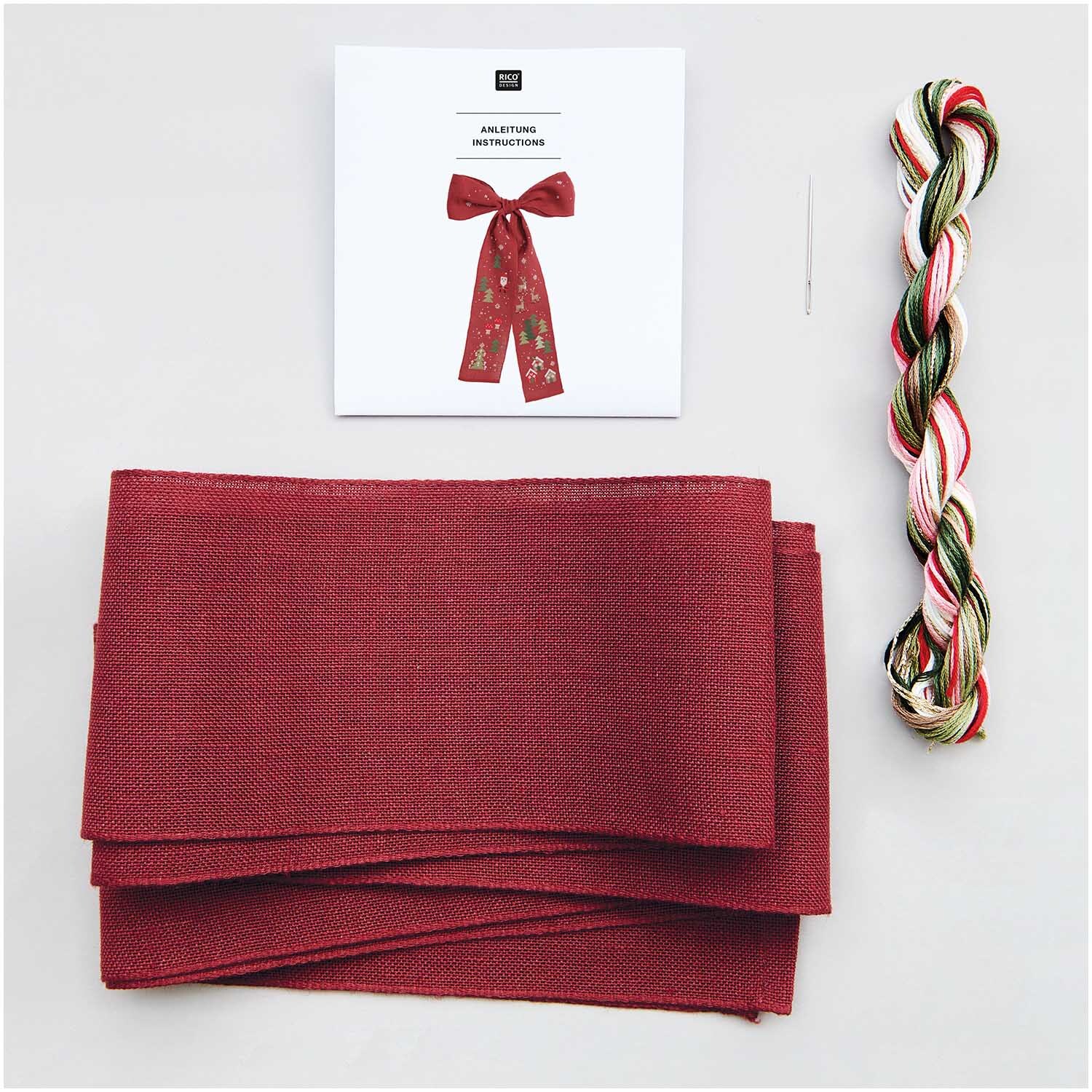 Stickpackung Wintertraum 30x54cm von Rico Design Stickpackung Wintertraum 30x54cm von Rico Design