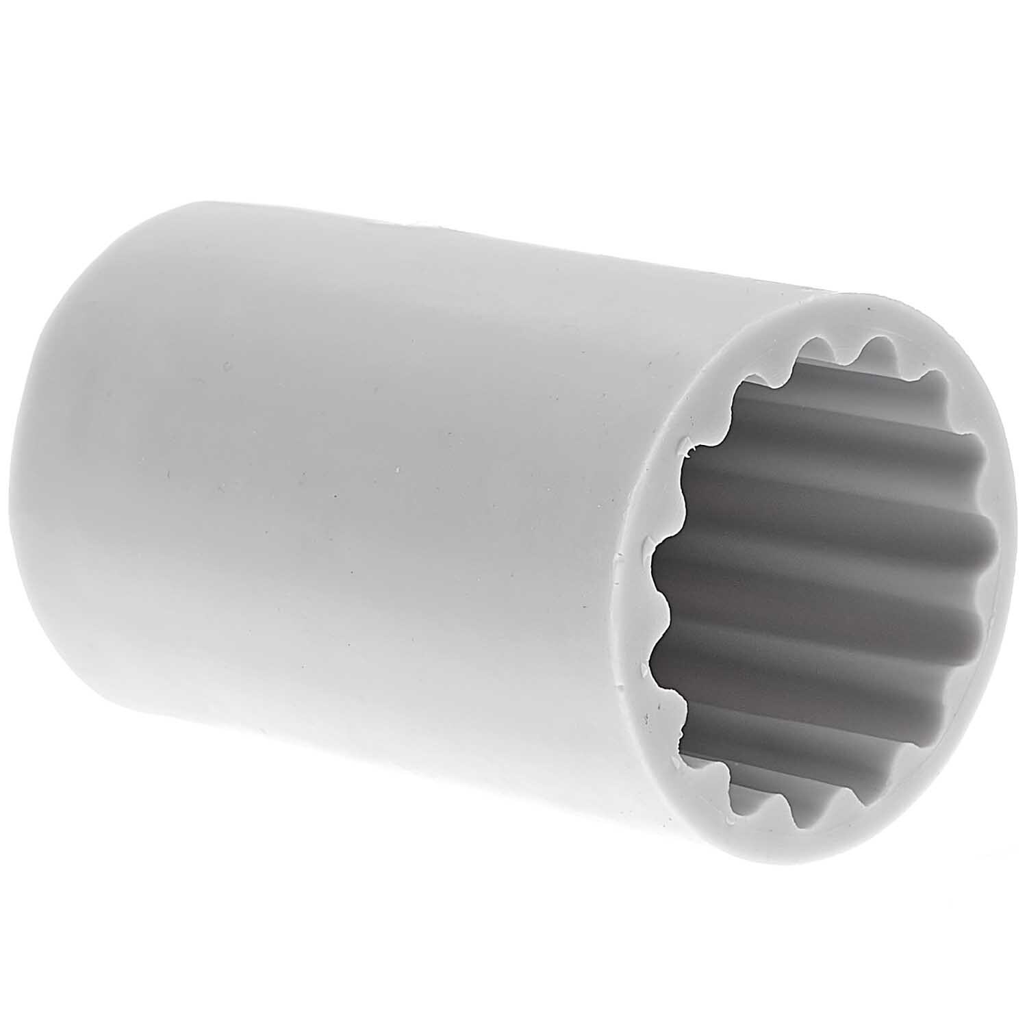 Kerzengießform Zylinder geriffelt 60x60x88mm von Rico Design Kerzengießform Zylinder geriffelt von Rico Design in Weiß, ideal für kreative Kerzenprojekte.