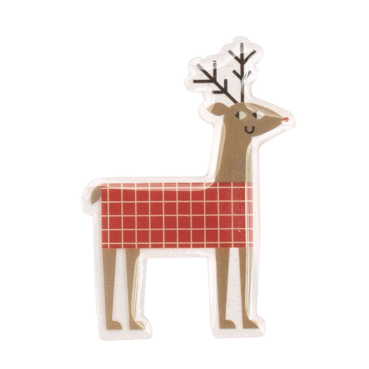 Paper Poetry Gelsticker Weihnachtsmann 1 Blatt von Rico Design
