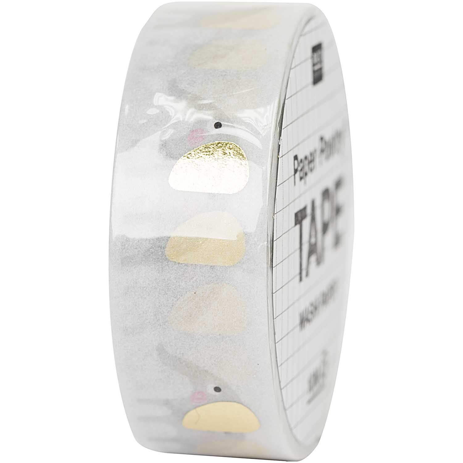 Paper Poetry Tape Hello Baby Elefanten 1,5cm 10m von Rico Design