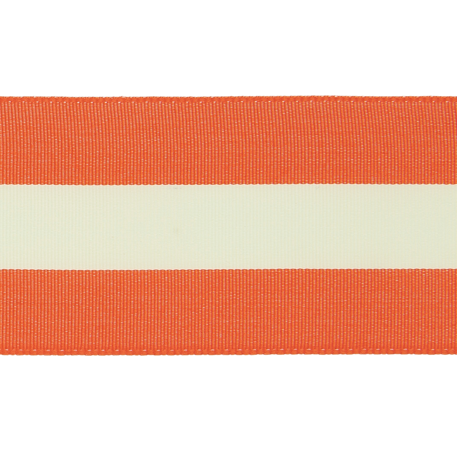 Paper Poetry Webband Duo Streifen in Orange und Gelb von Rico Design, 58mm breit, 3m lang. Ideal für kreative Projekte und Dekorationen.